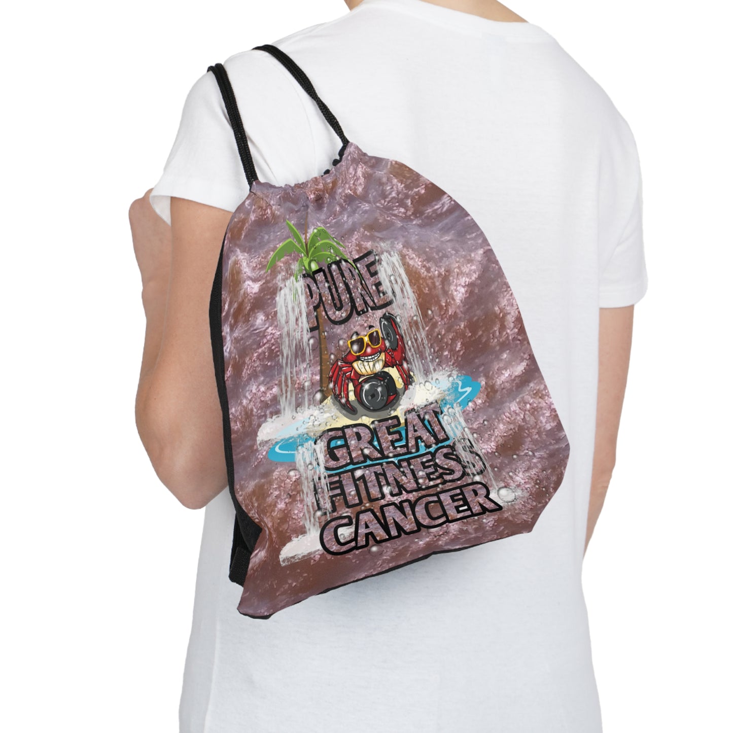 Outdoor Drawstring Bag Cancer
