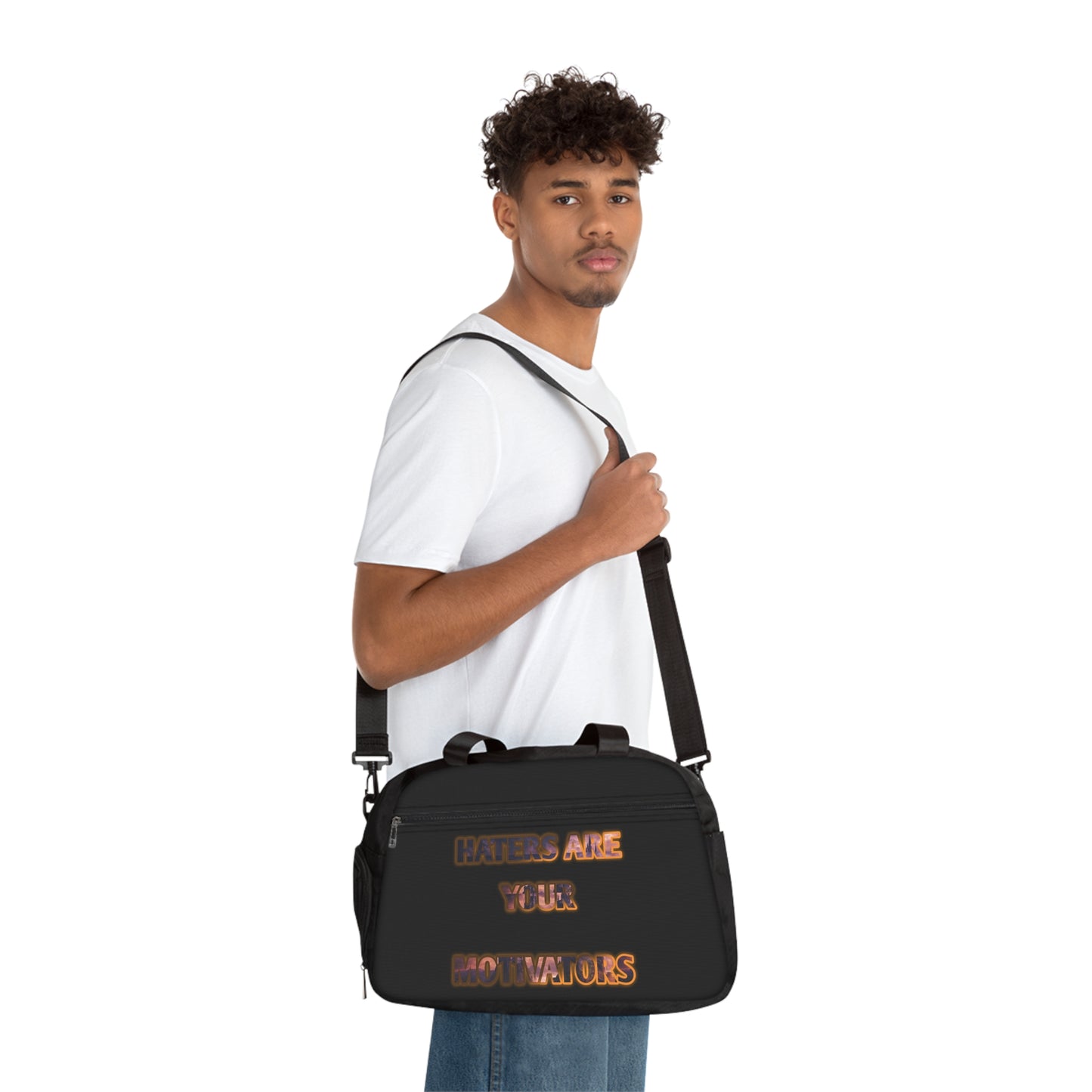 Fitness Handbag Black Male Libra