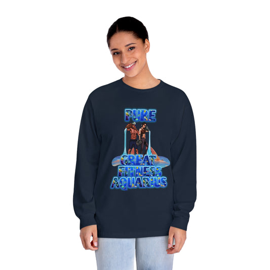 Unisex Classic Long Sleeve T-Shirt Female Aquarius