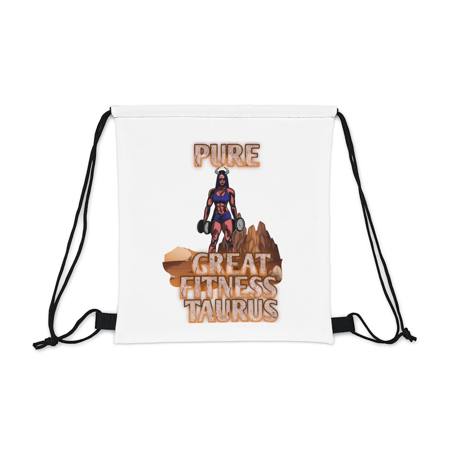 Outdoor Drawstring Bag White Female Taurus