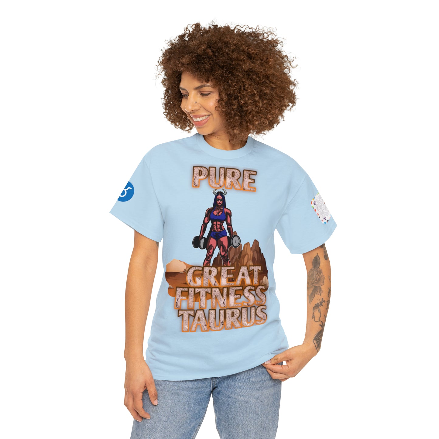 Unisex Heavy Cotton Tee Female Taurus