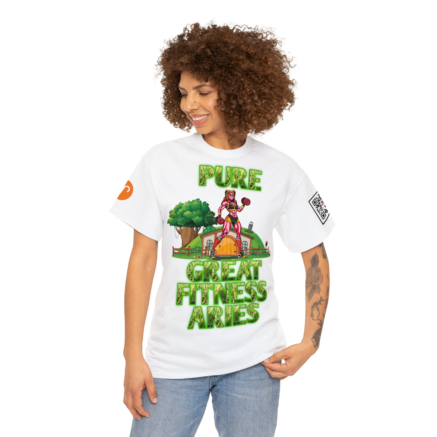 Unisex Heavy Cotton Tee Female Aries