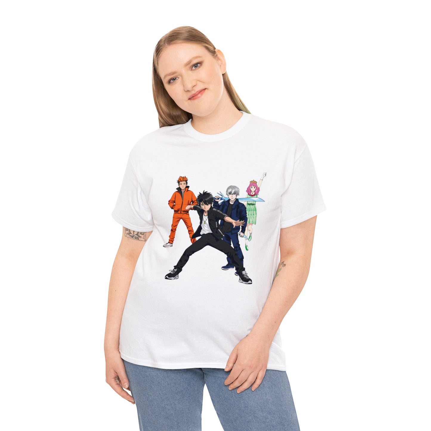 Anime Unisex Heavy Cotton Tee