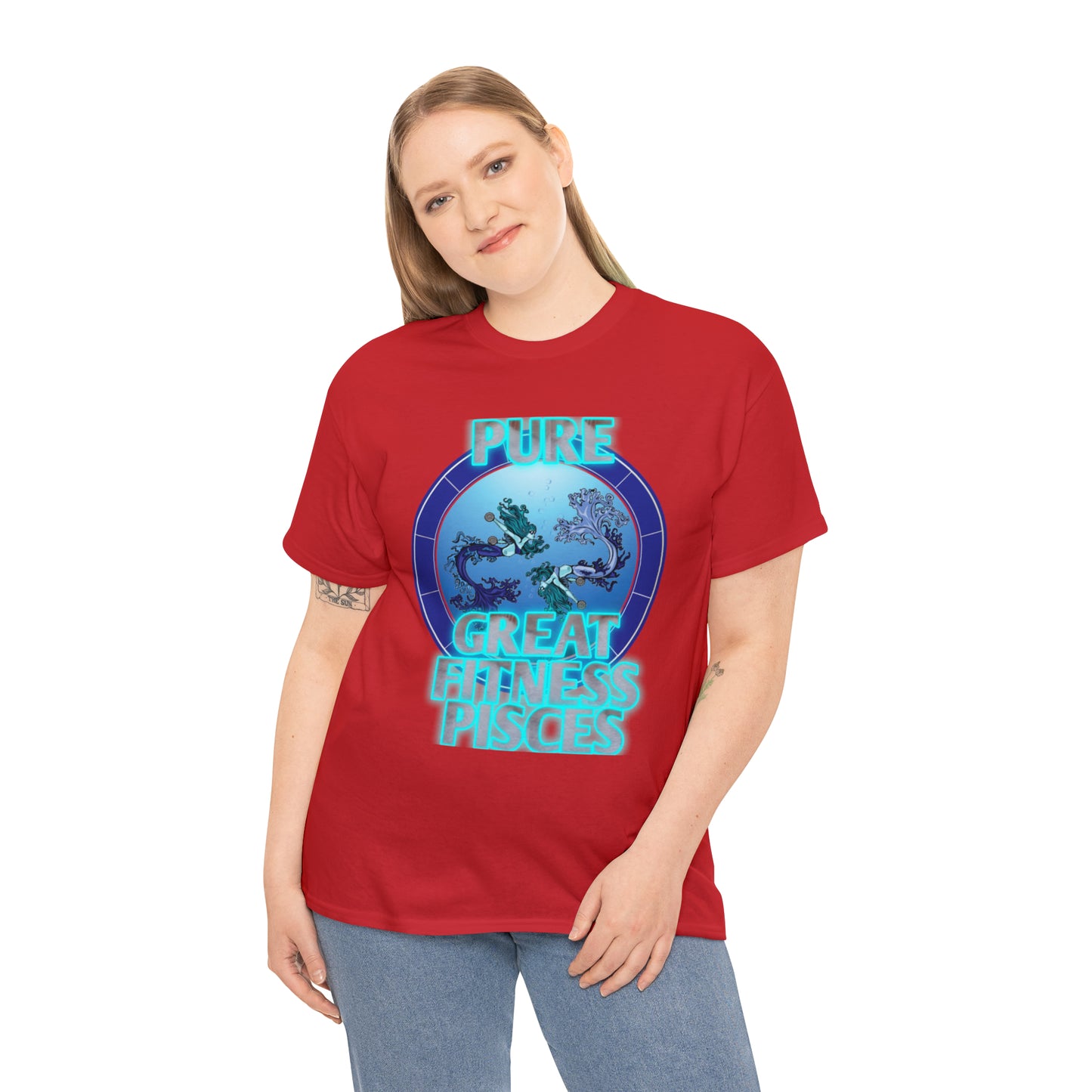 Unisex Heavy Cotton Tee Female Pisces