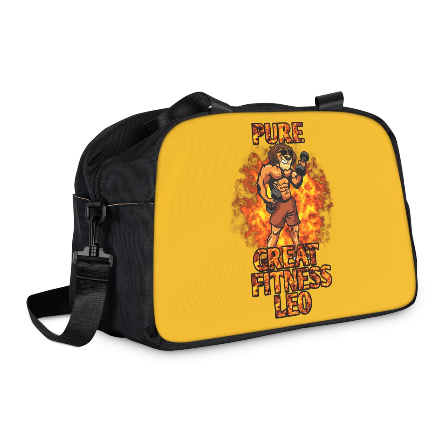 Fitness Handbag Yellow Male Leo