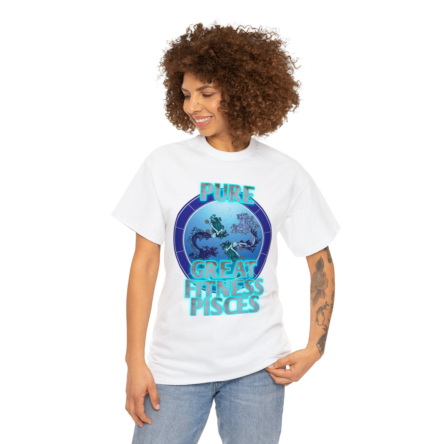 Unisex Heavy Cotton Tee Female Pisces