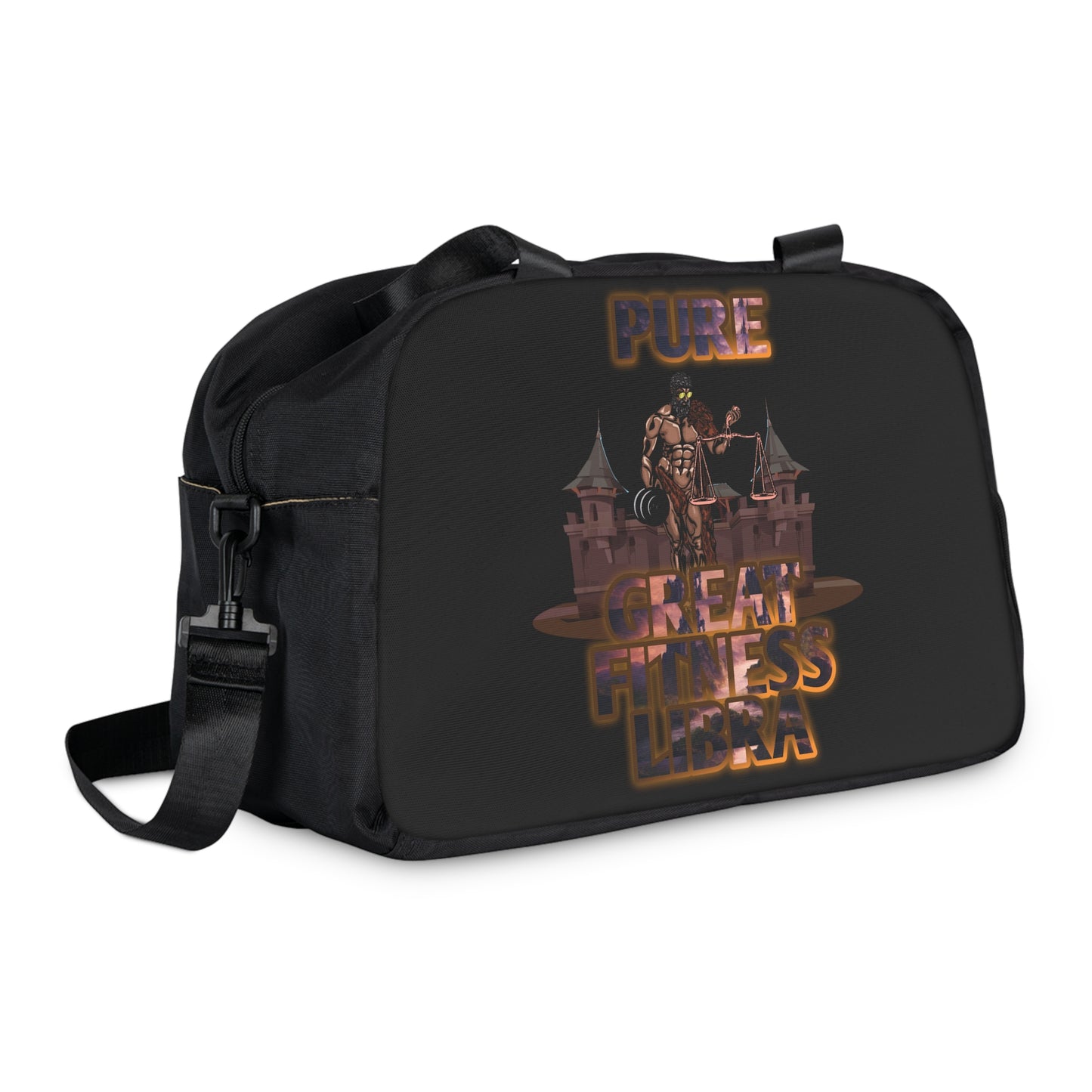 Fitness Handbag Black Male Libra