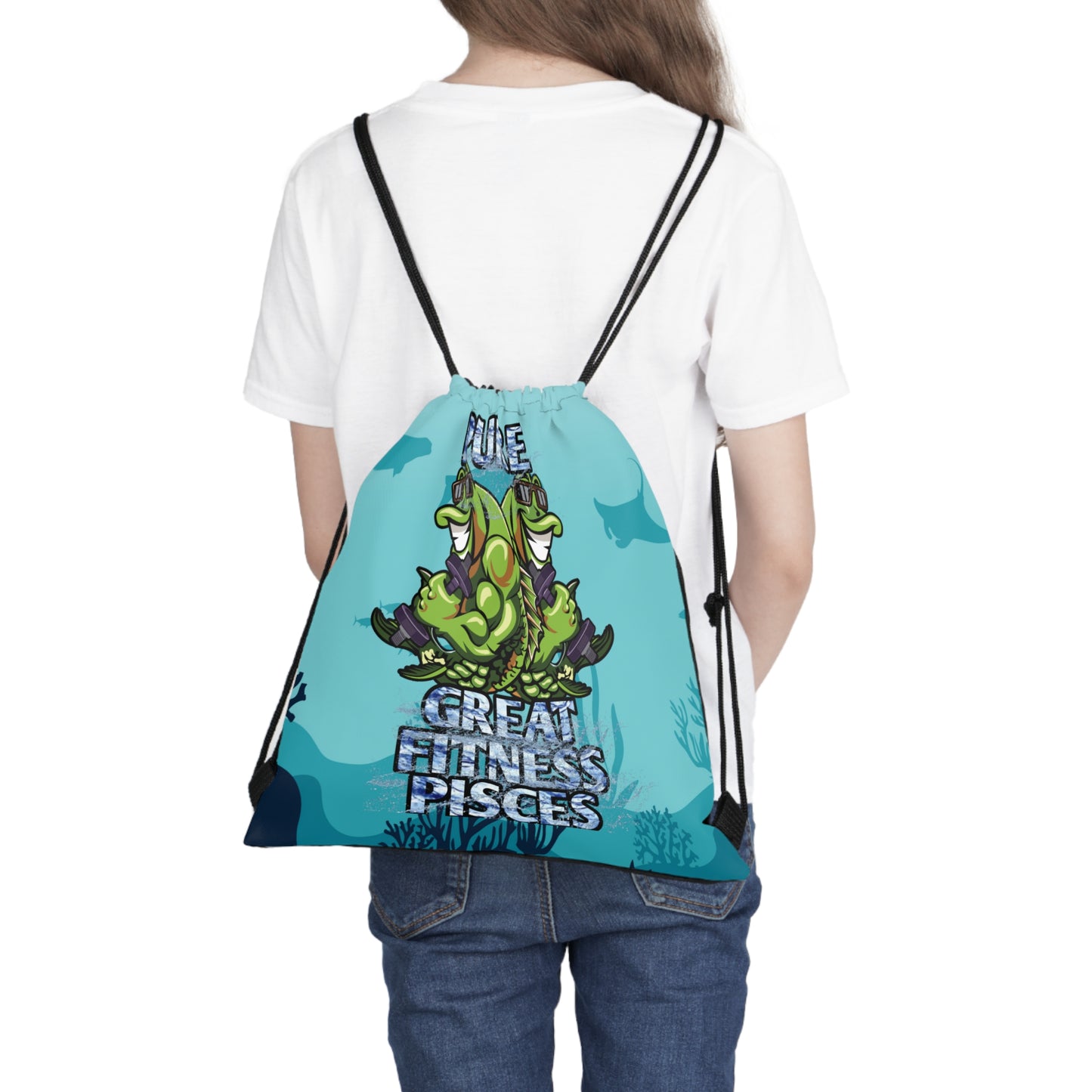 Outdoor Drawstring Bag Male Pisces