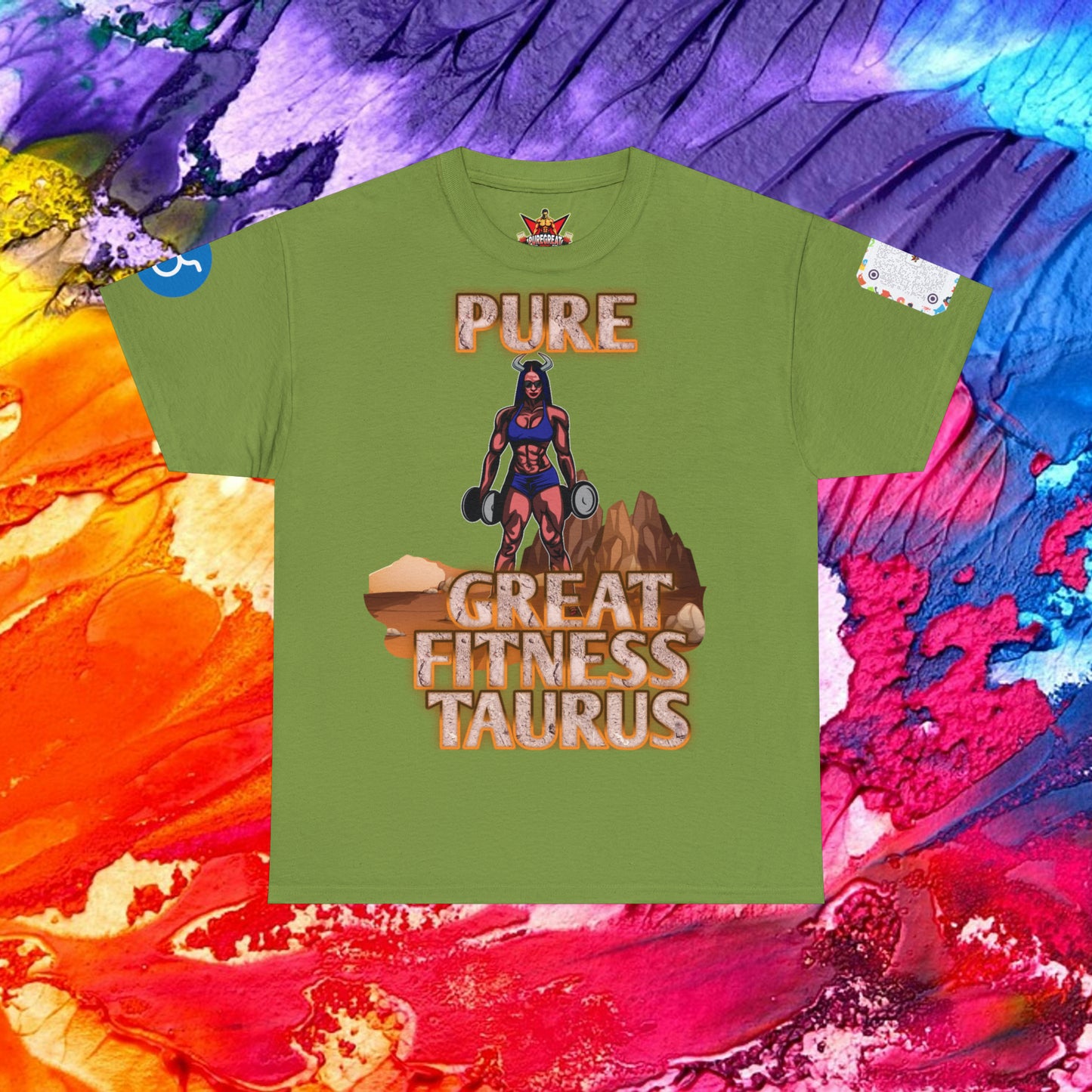 Unisex Heavy Cotton Tee Female Taurus