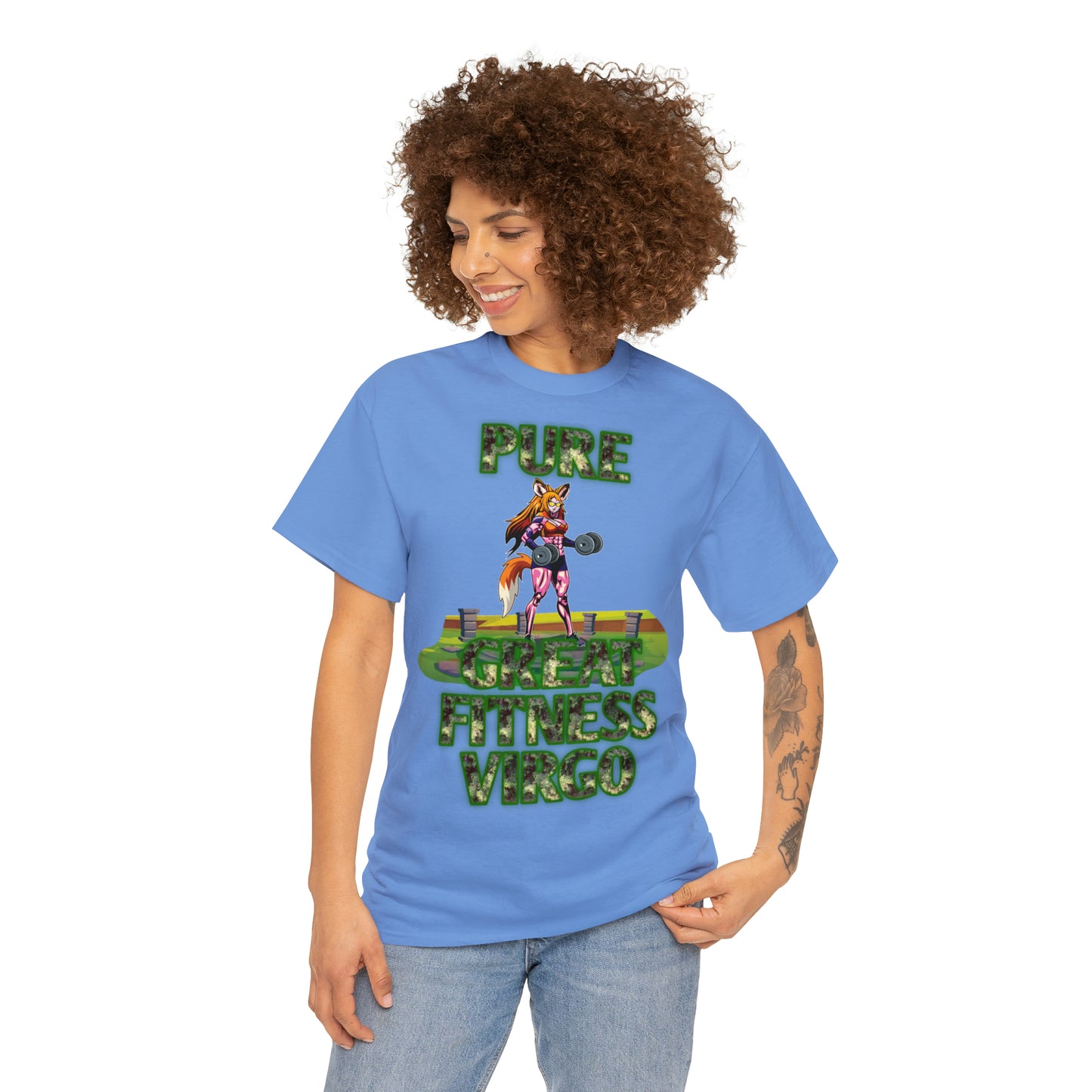 Unisex Heavy Cotton Tee Female Virgo