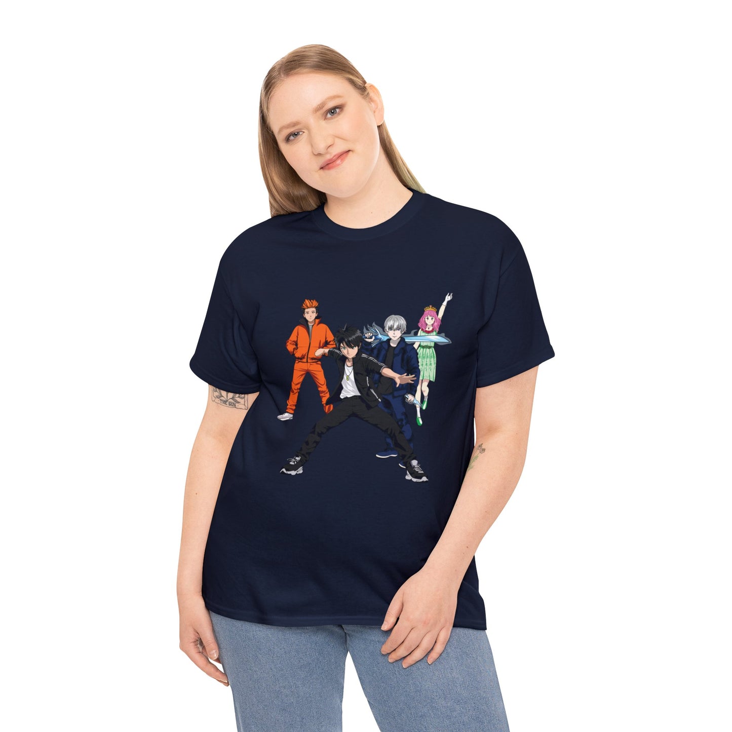 Anime Unisex Heavy Cotton Tee