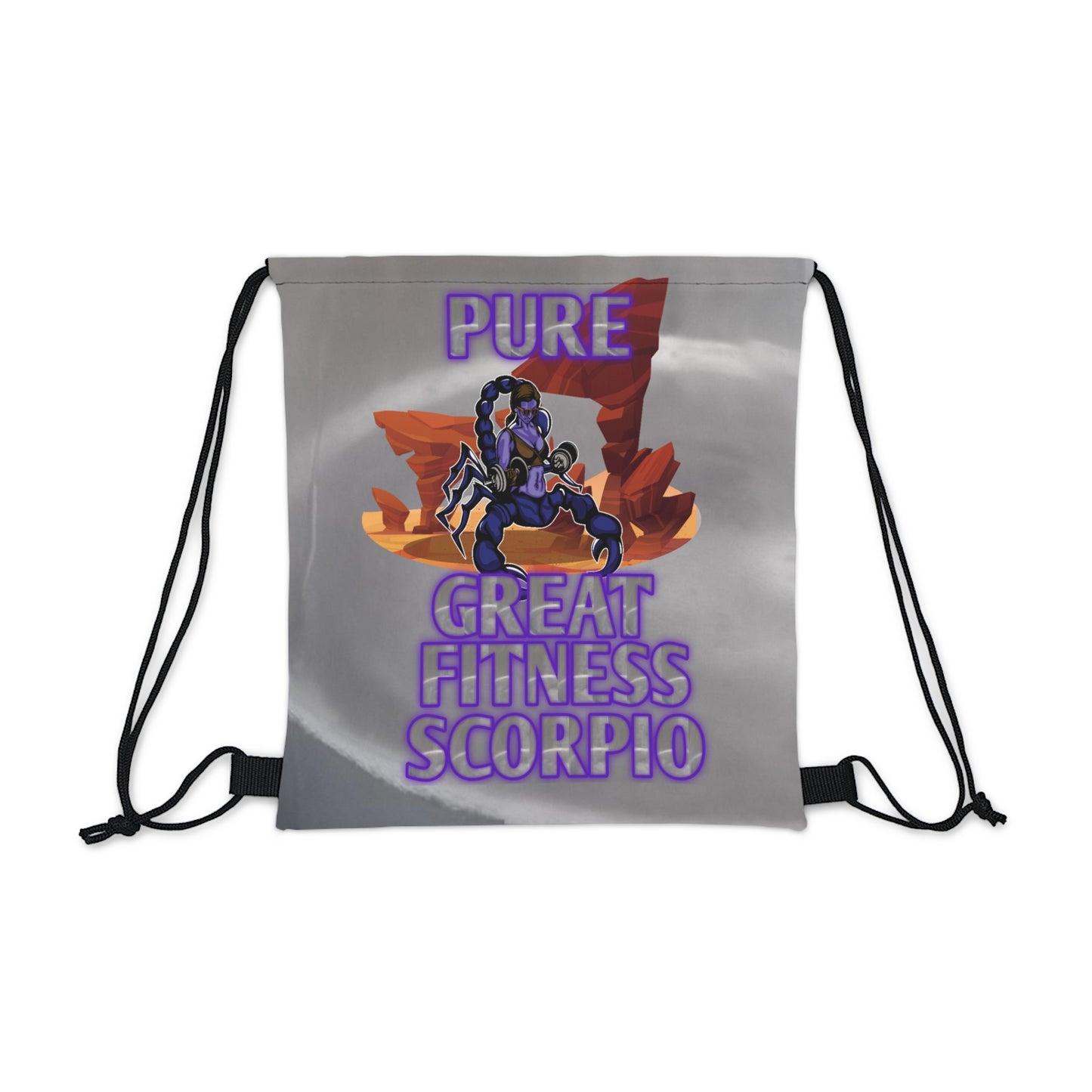 Outdoor Drawstring Bag Female Scorpio