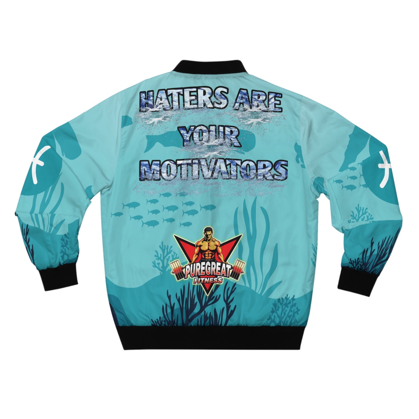 Men's Bomber Jacket Pisces