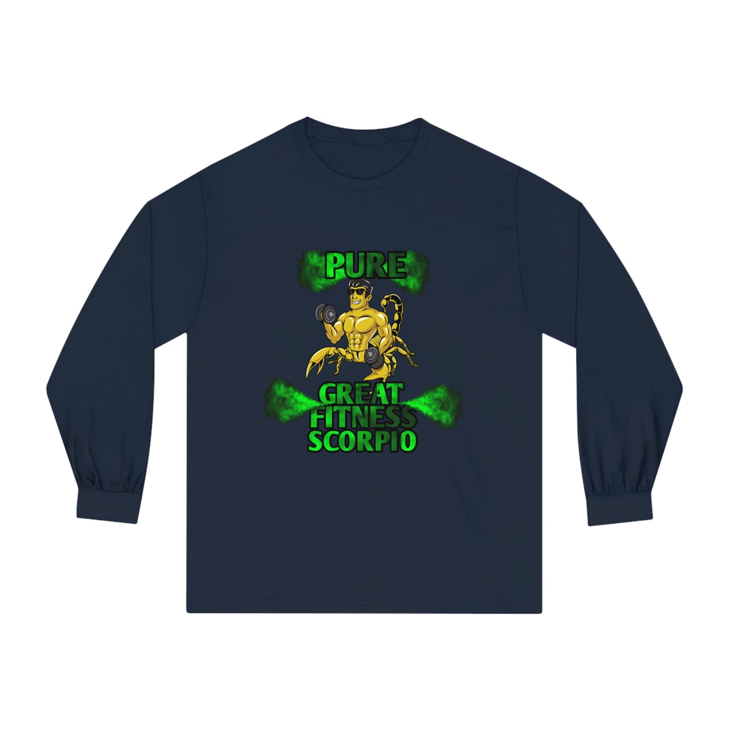 Unisex Classic Long Sleeve T-Shirt Male Scorpio