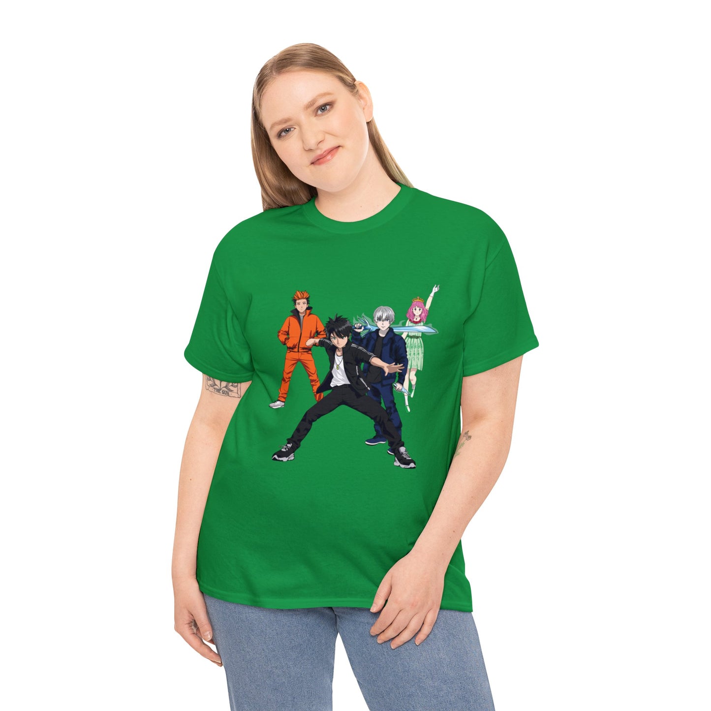 Anime Unisex Heavy Cotton Tee