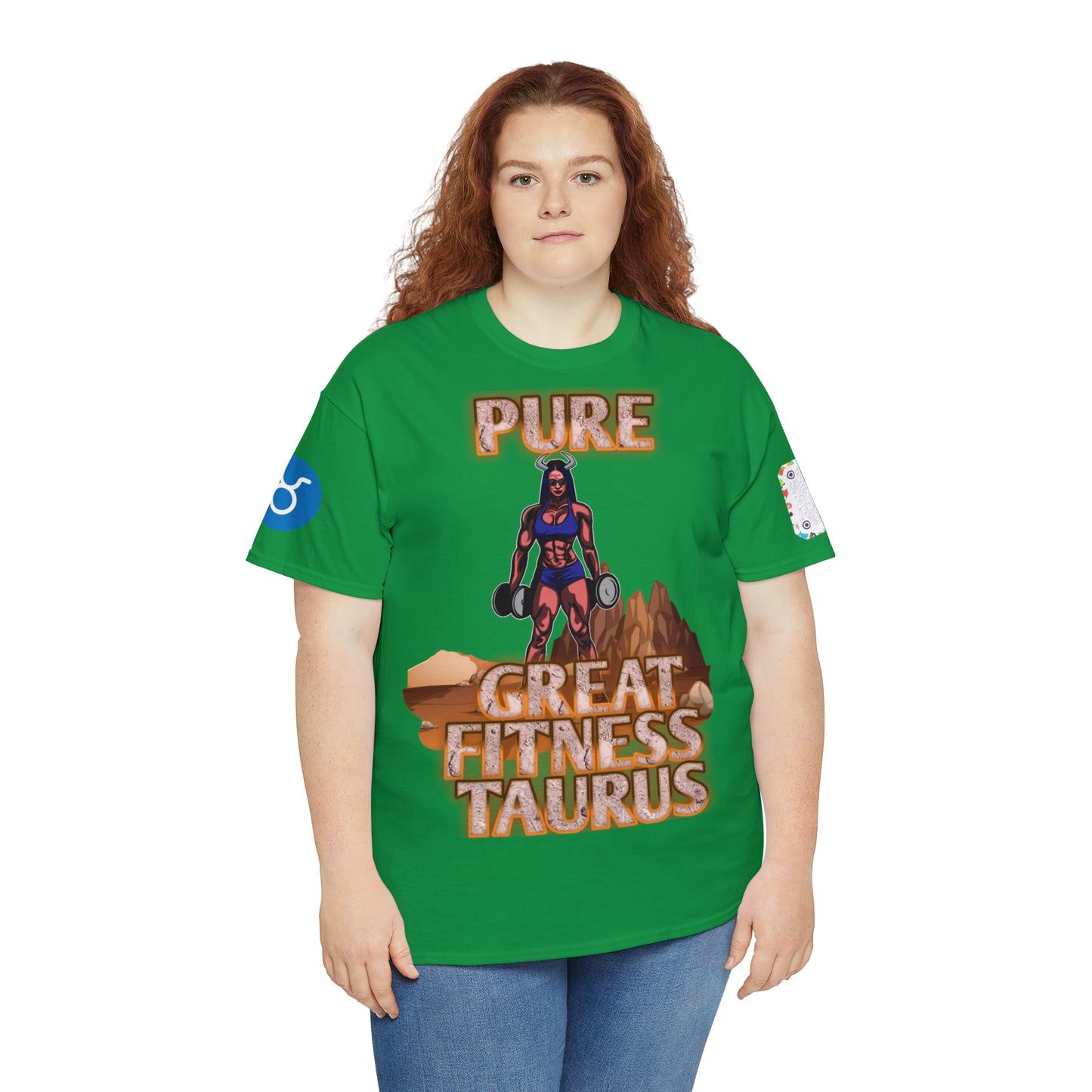 Unisex Heavy Cotton Tee Female Taurus