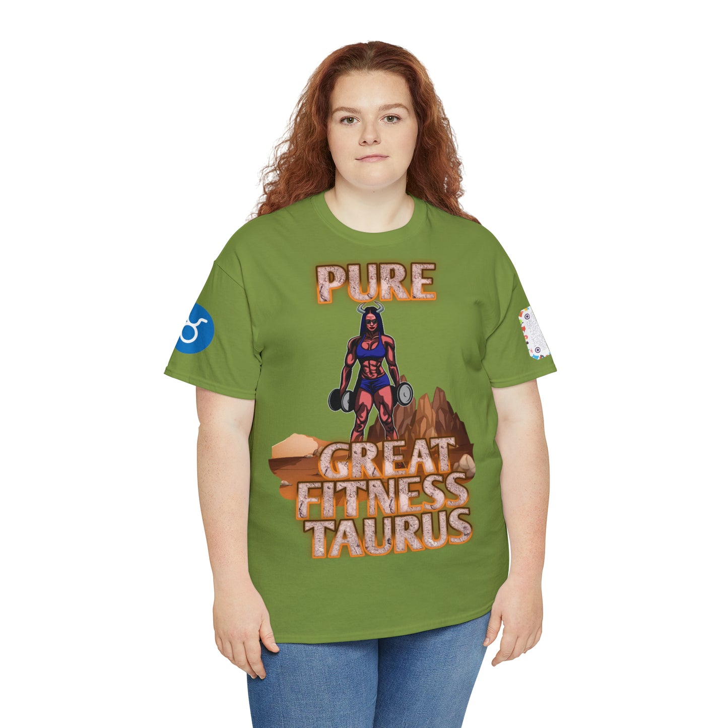 Unisex Heavy Cotton Tee Female Taurus