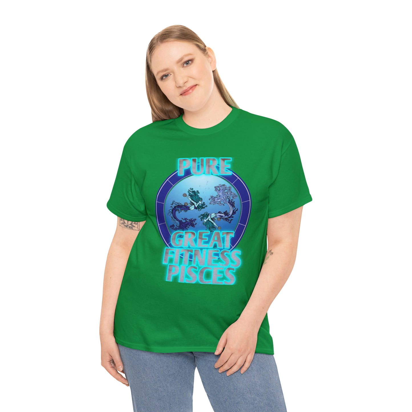 Unisex Heavy Cotton Tee Female Pisces