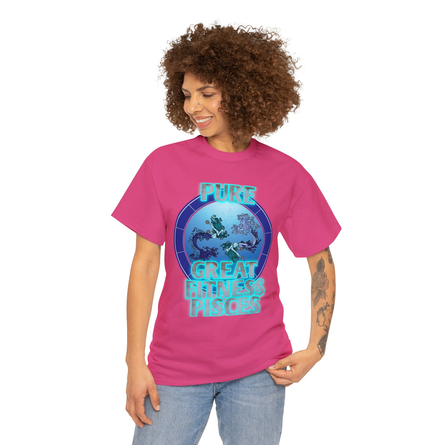 Unisex Heavy Cotton Tee Female Pisces