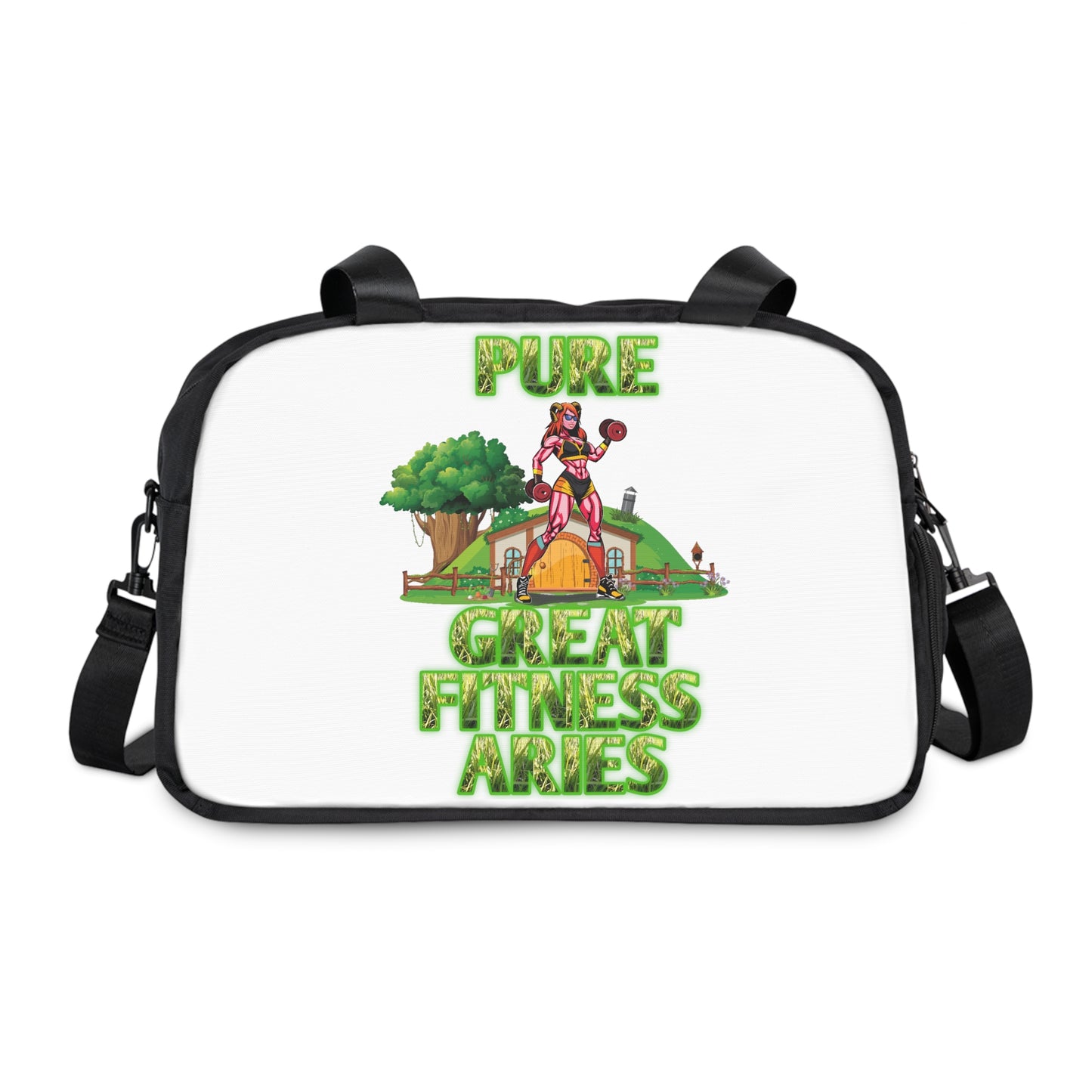 Fitness Handbag White Female Aries