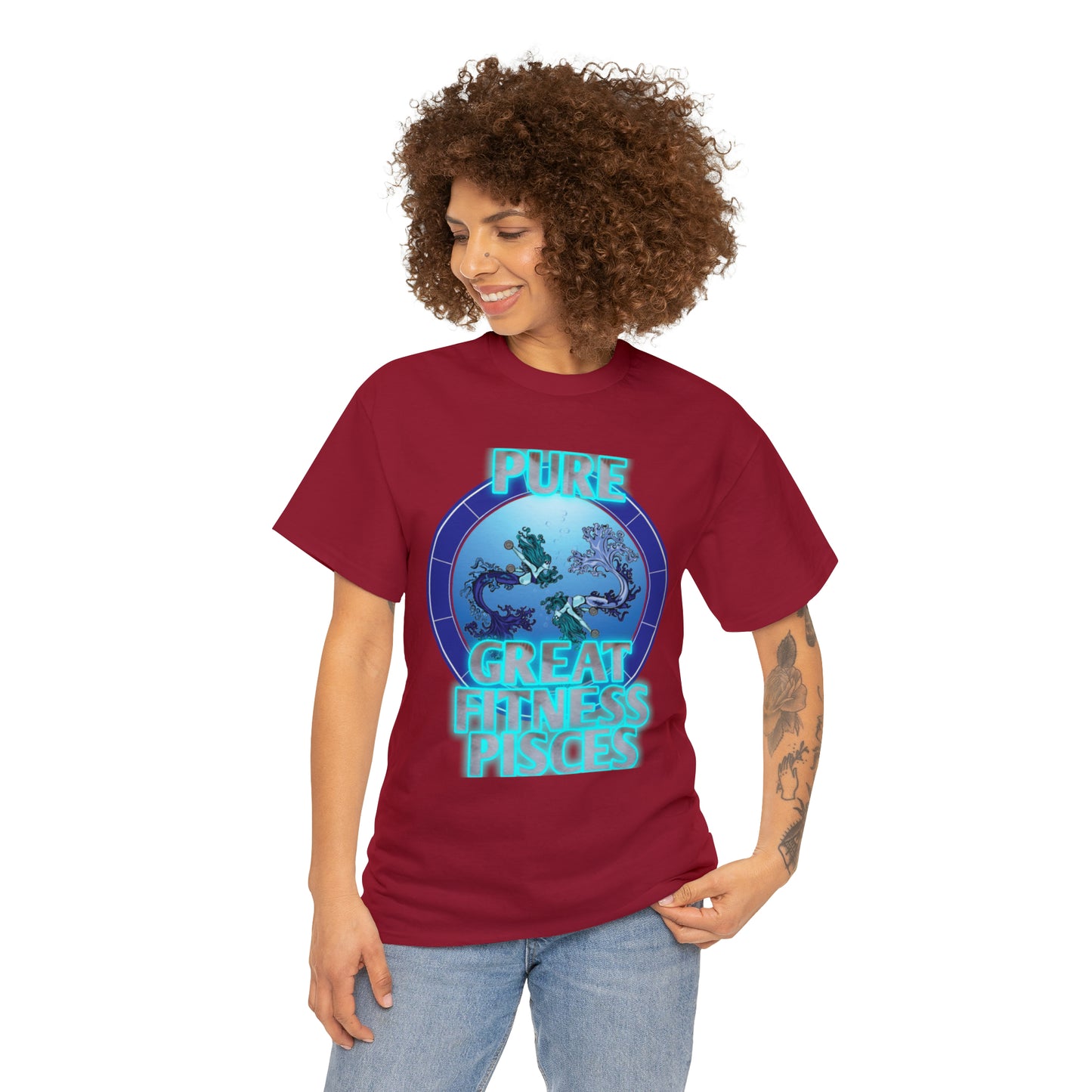 Unisex Heavy Cotton Tee Female Pisces