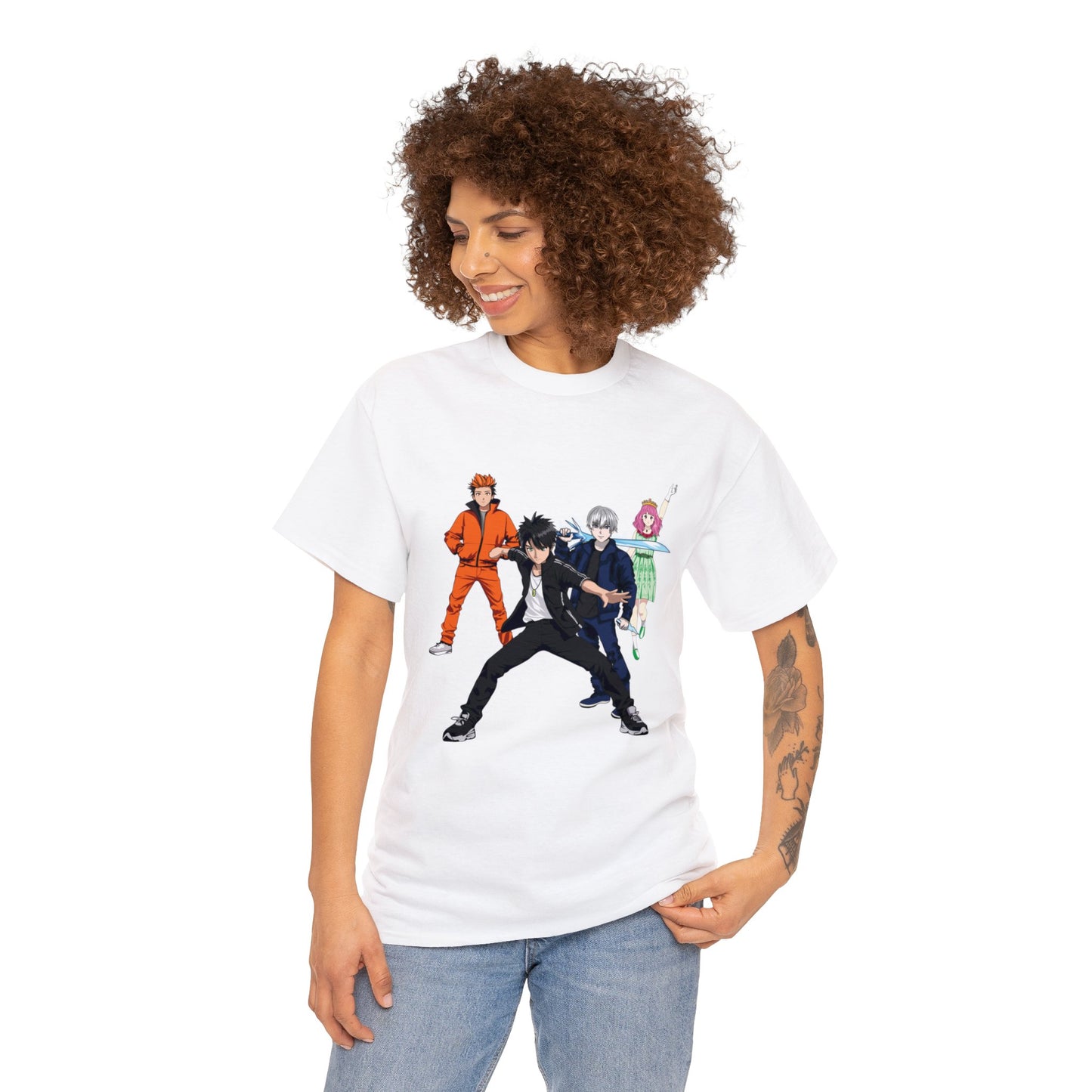 Anime Unisex Heavy Cotton Tee