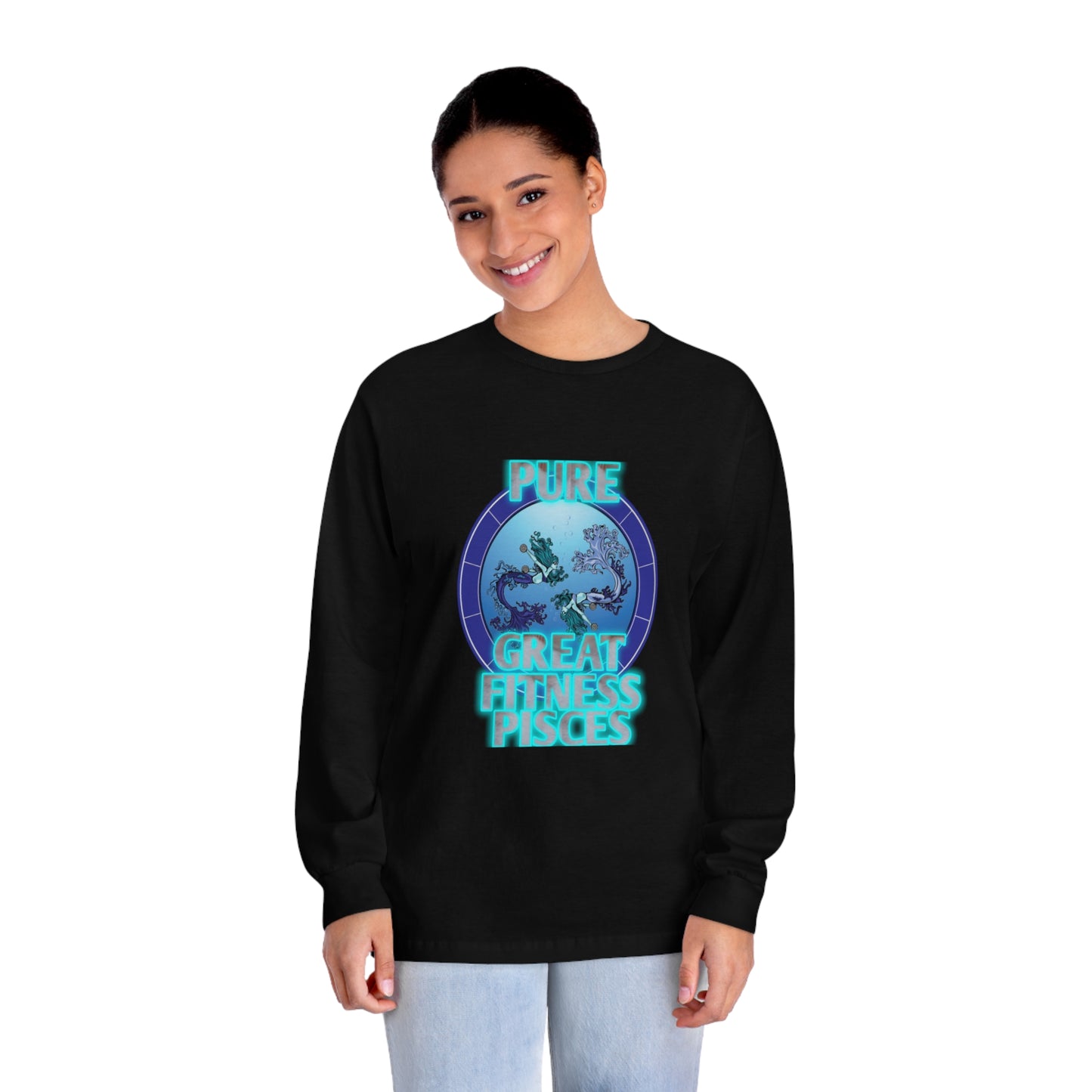 Unisex Classic Long Sleeve T-Shirt Female Pisces