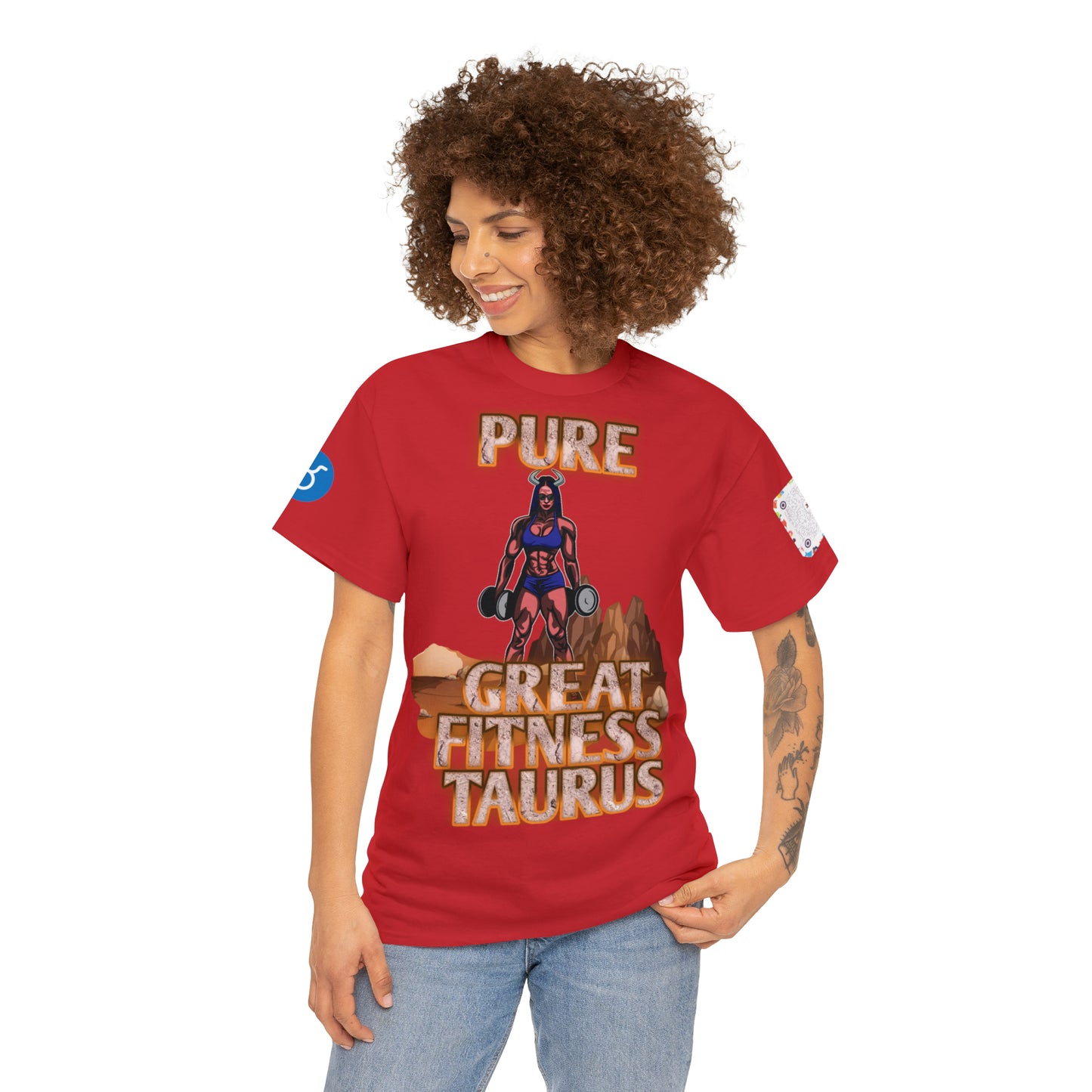 Unisex Heavy Cotton Tee Female Taurus