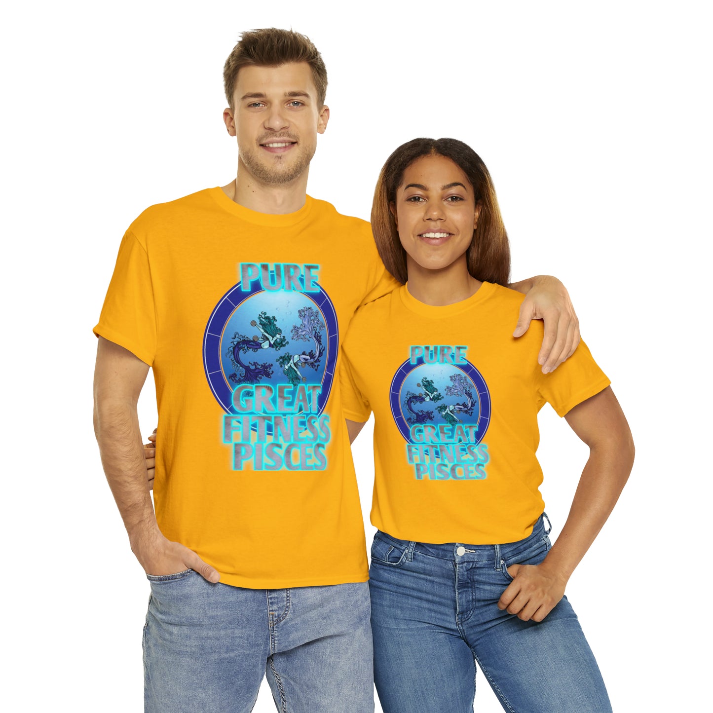 Unisex Heavy Cotton Tee Female Pisces