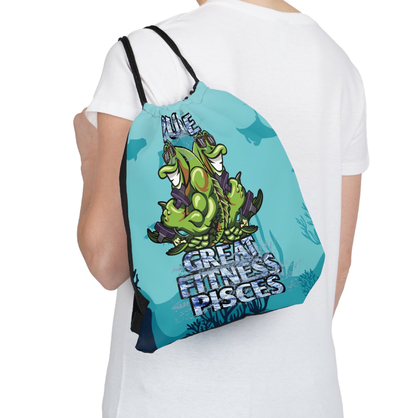 Outdoor Drawstring Bag Male Pisces