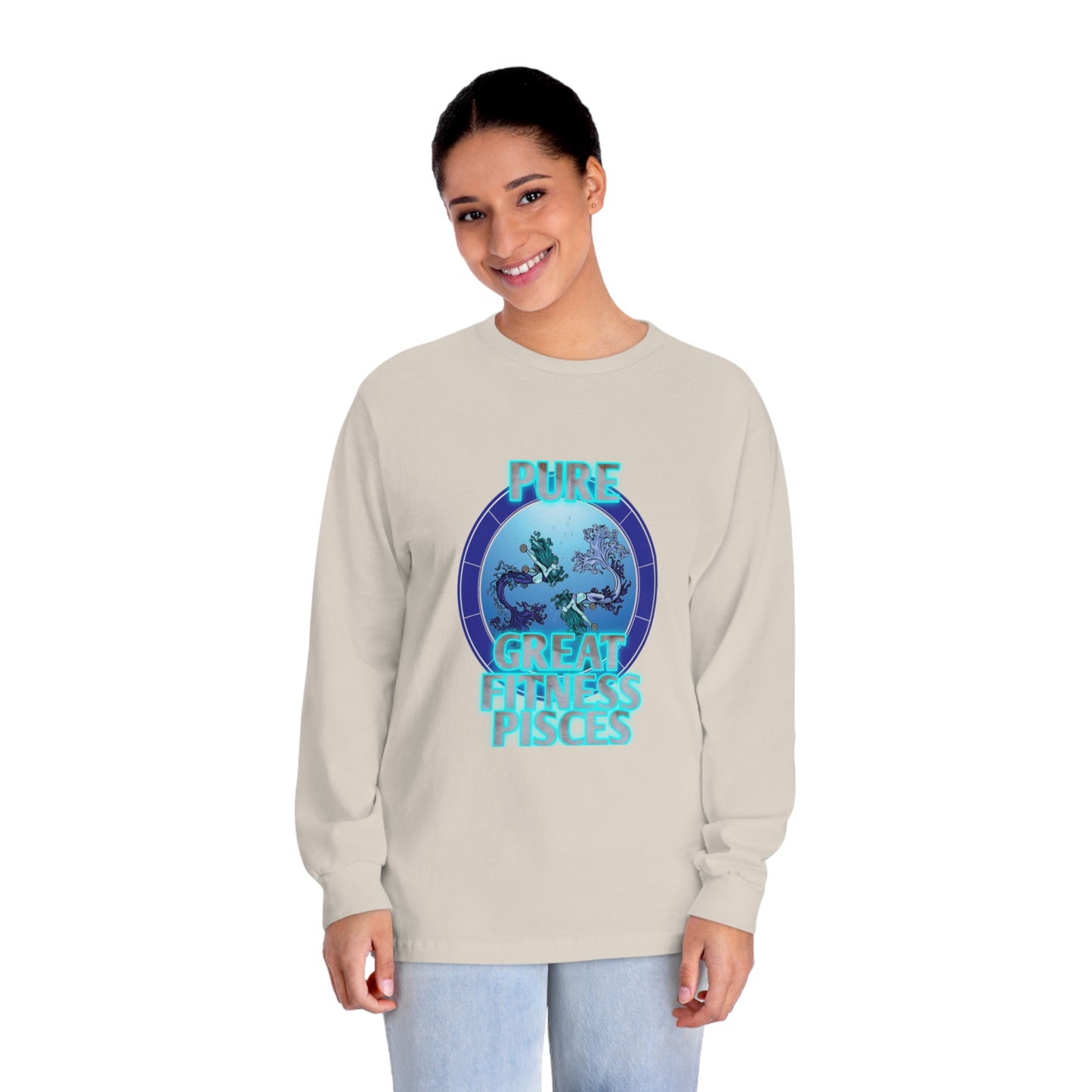 Unisex Classic Long Sleeve T-Shirt Female Pisces