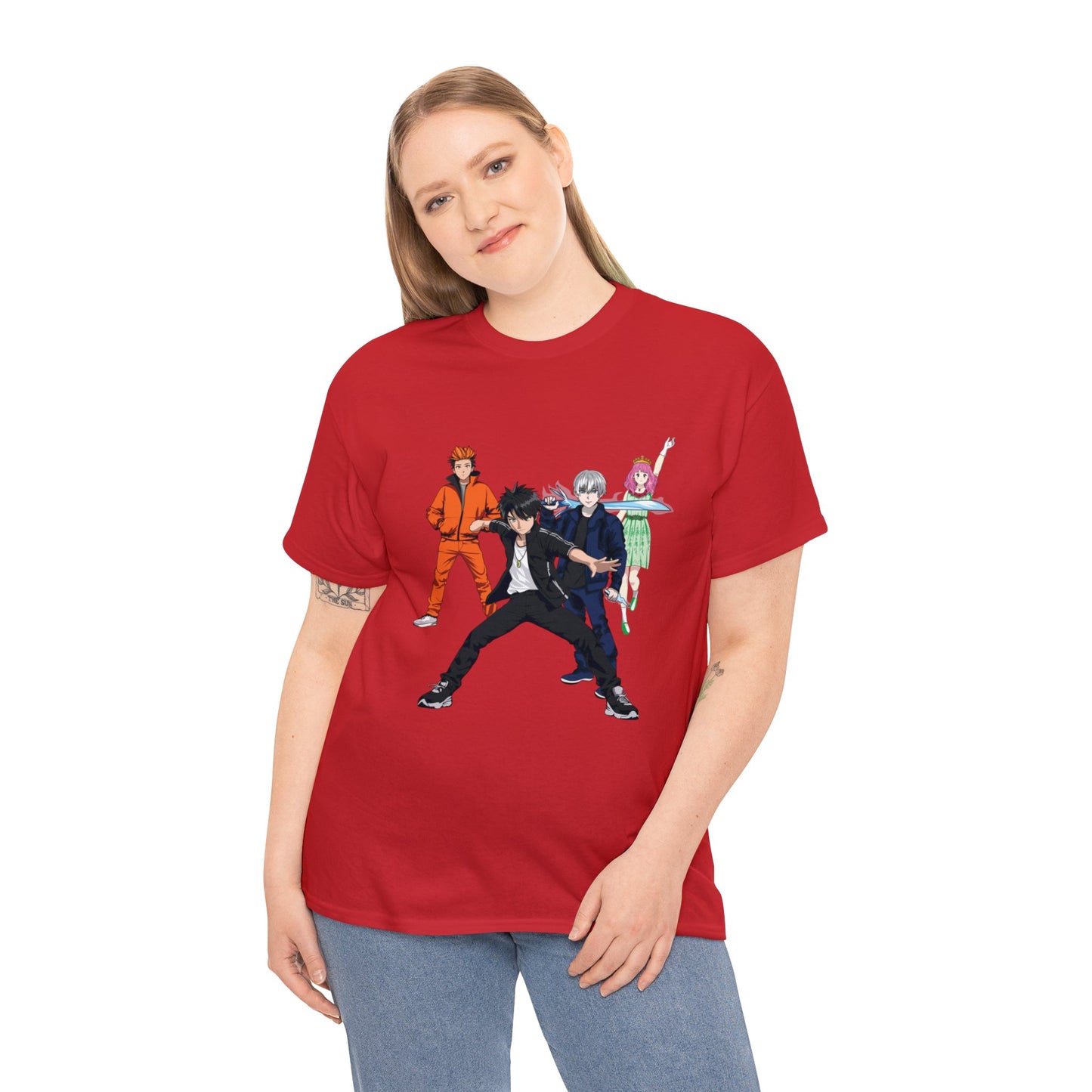 Anime Unisex Heavy Cotton Tee