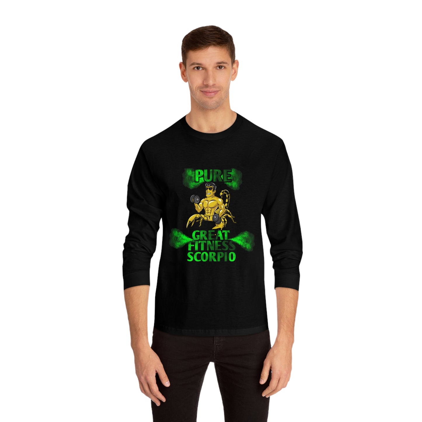 Unisex Classic Long Sleeve T-Shirt Male Scorpio