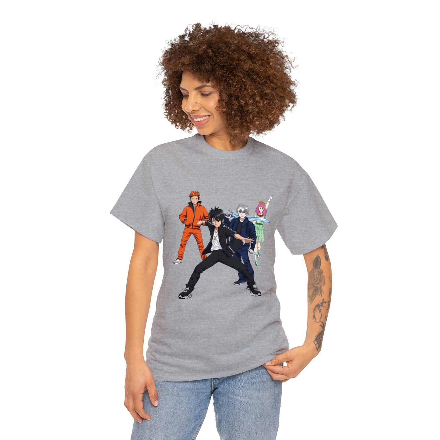 Anime Unisex Heavy Cotton Tee