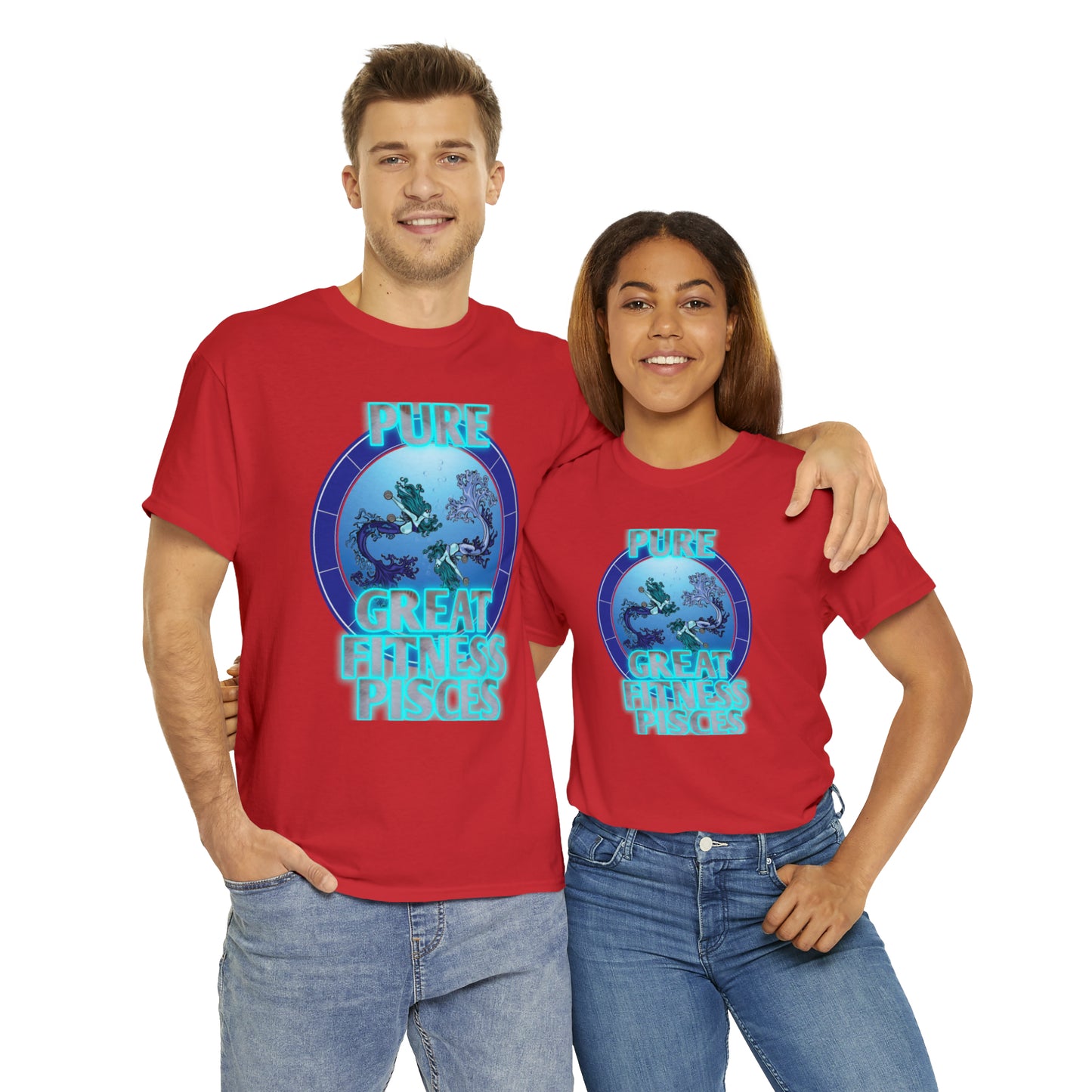 Unisex Heavy Cotton Tee Female Pisces