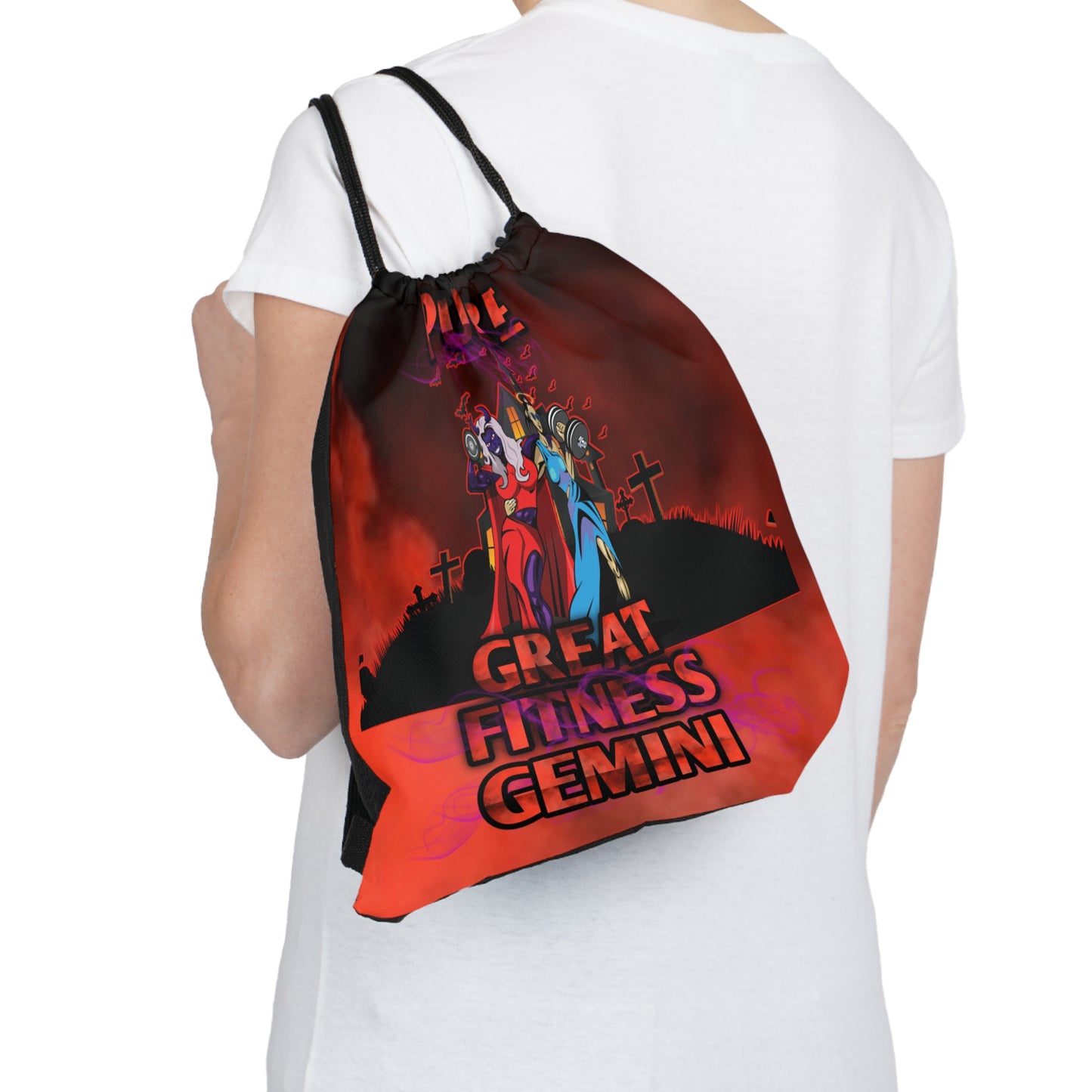 Outdoor Drawstring Bag Gemini