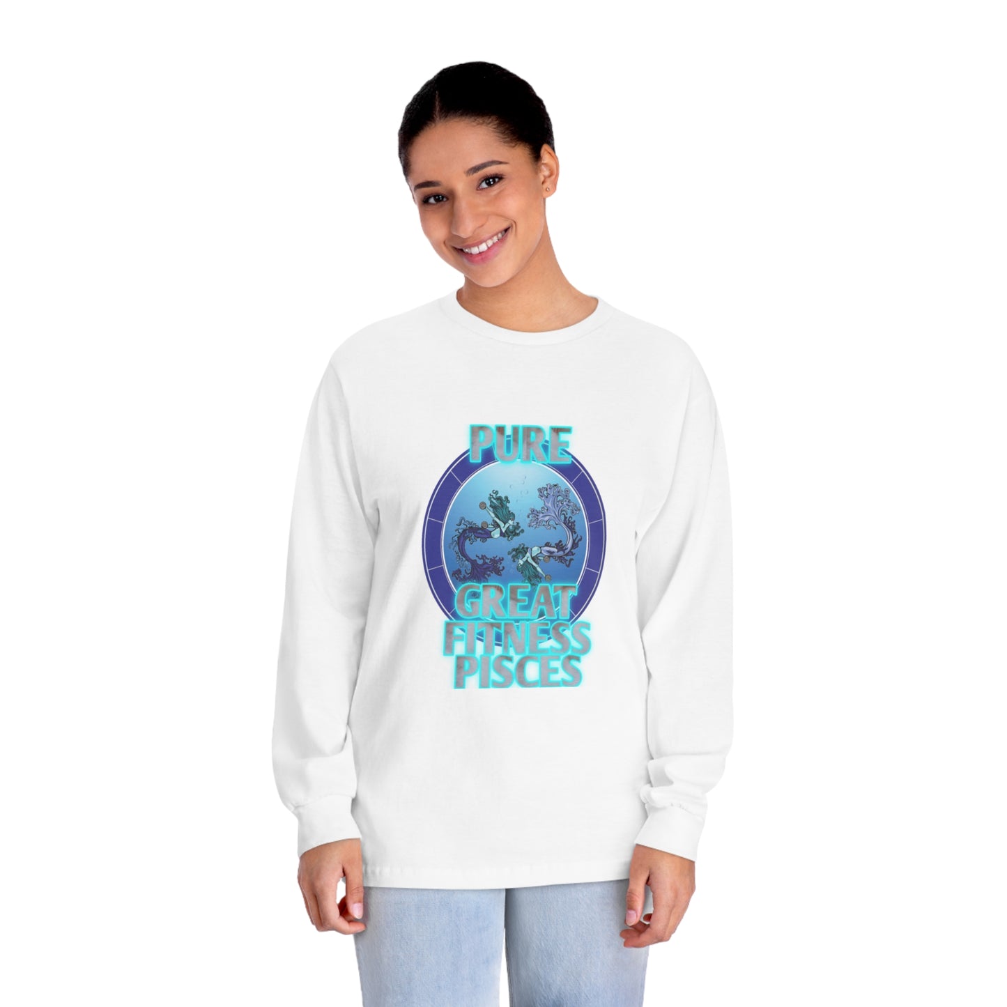 Unisex Classic Long Sleeve T-Shirt Female Pisces