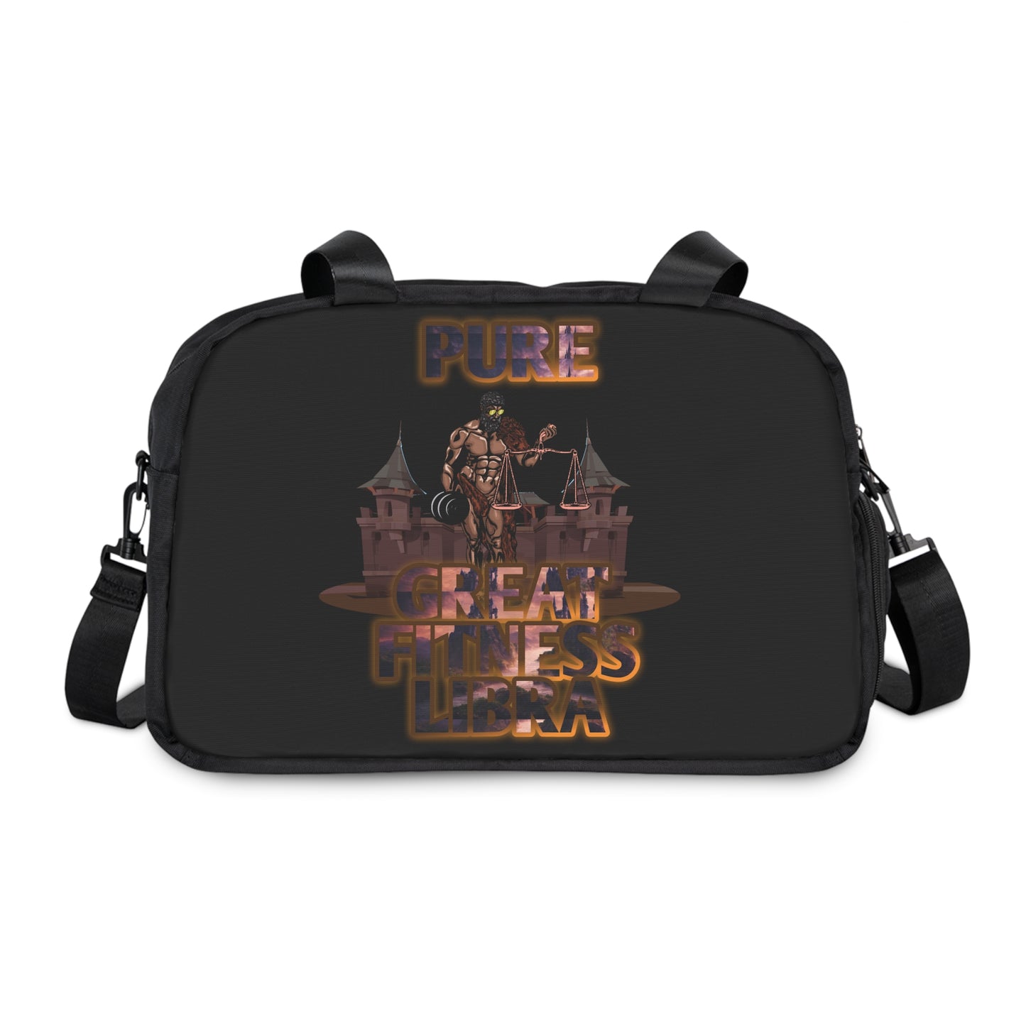 Fitness Handbag Black Male Libra