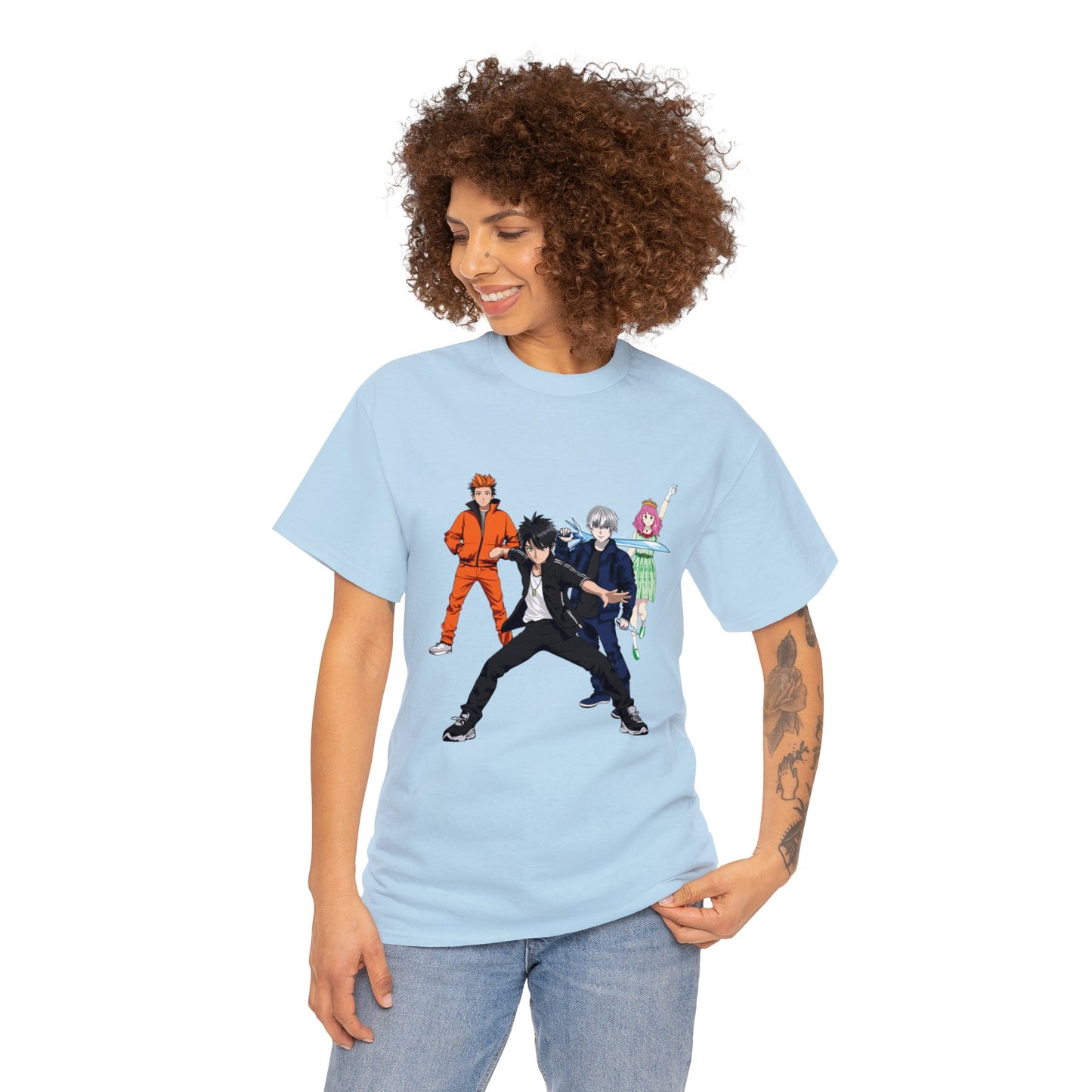 Anime Unisex Heavy Cotton Tee