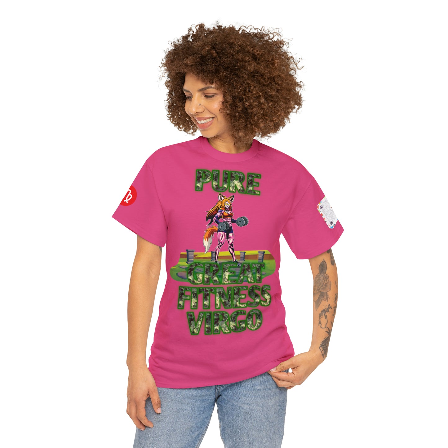 Unisex Heavy Cotton Tee Female Virgo