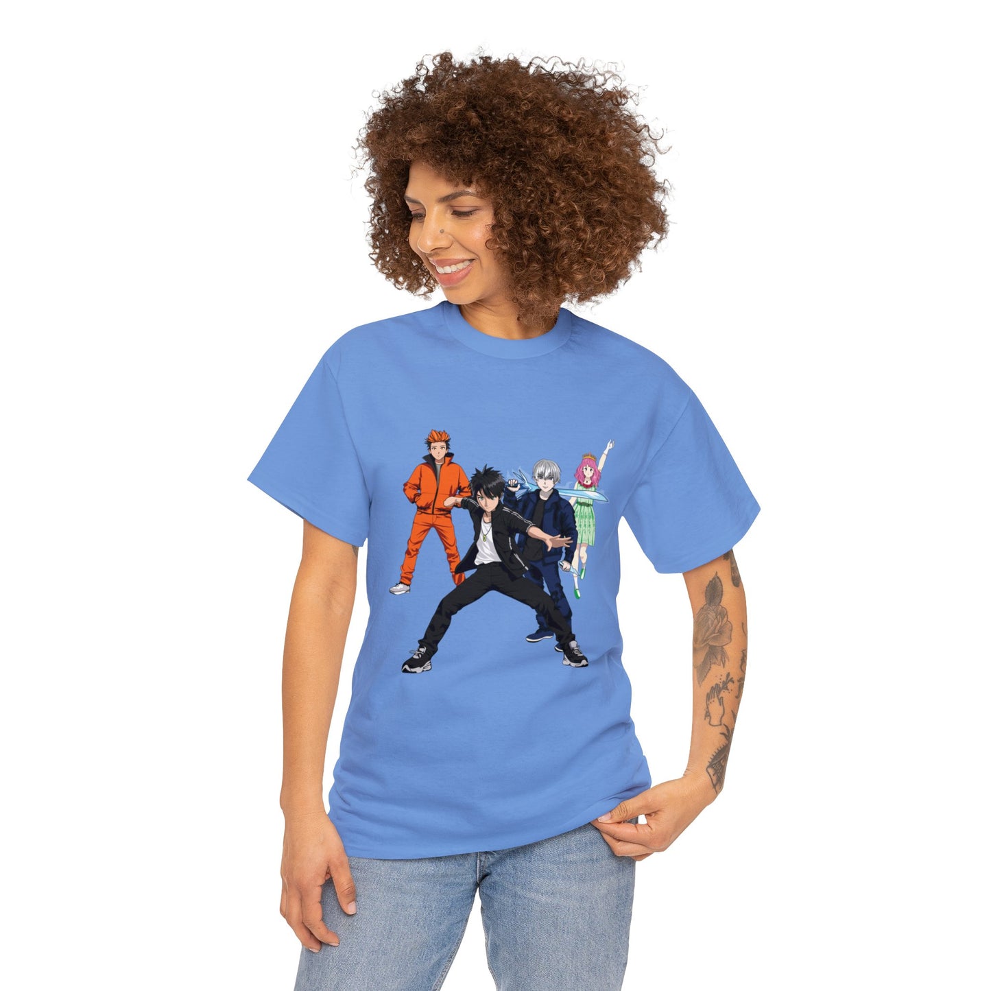 Anime Unisex Heavy Cotton Tee