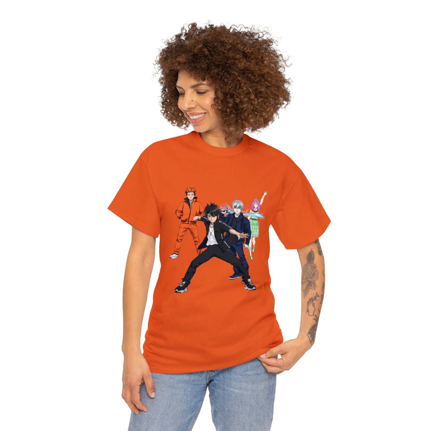 Anime Unisex Heavy Cotton Tee