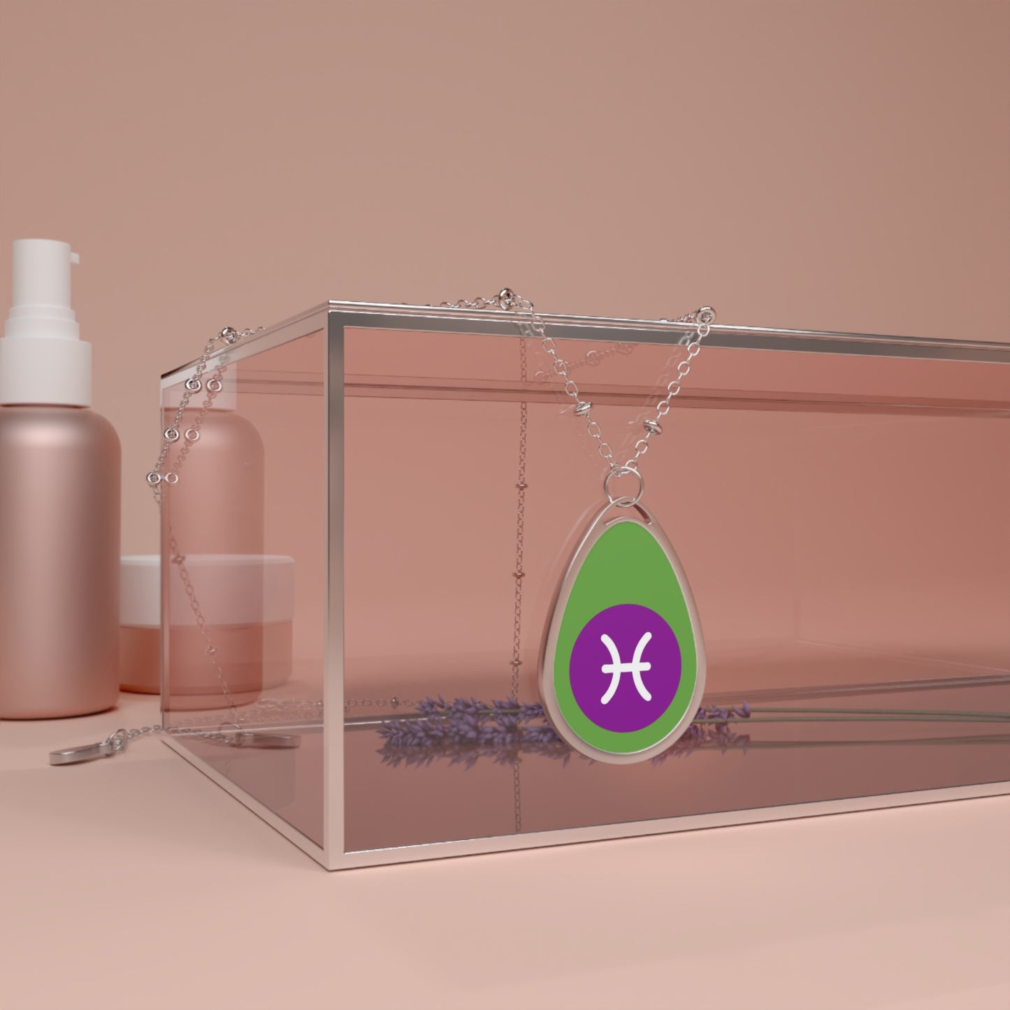 Zodiac Necklace Pisces Pendant