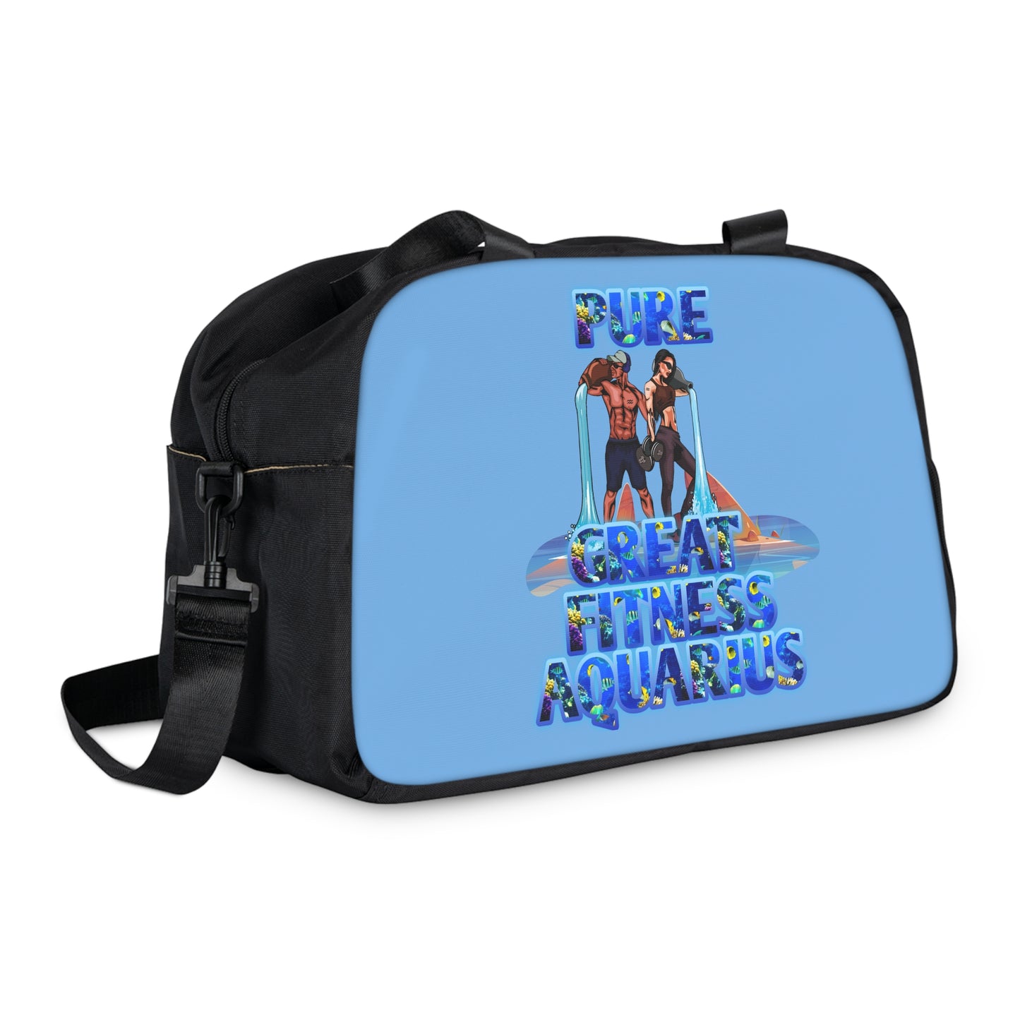 Fitness Handbag Blue Aquarius