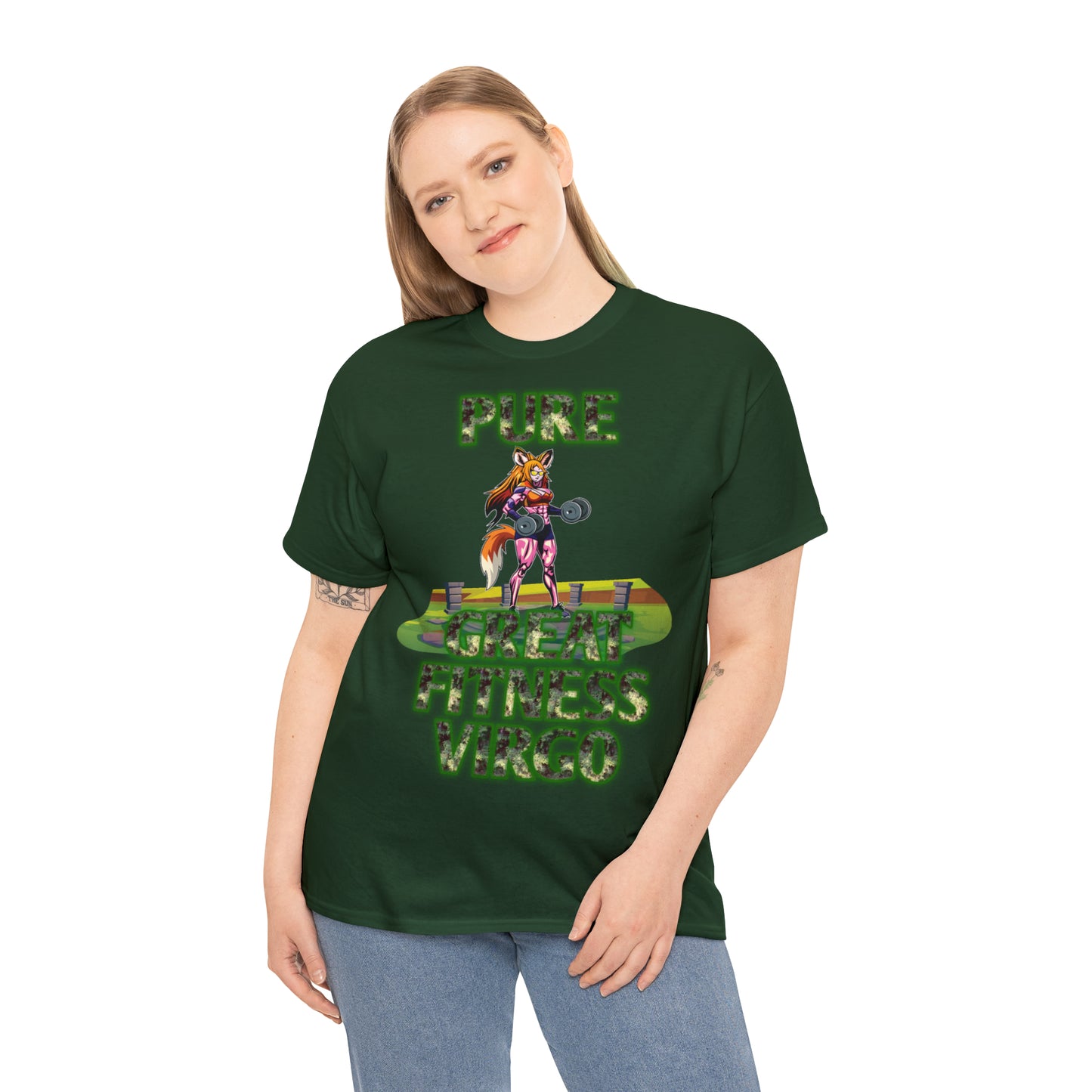 Unisex Heavy Cotton Tee Female Virgo