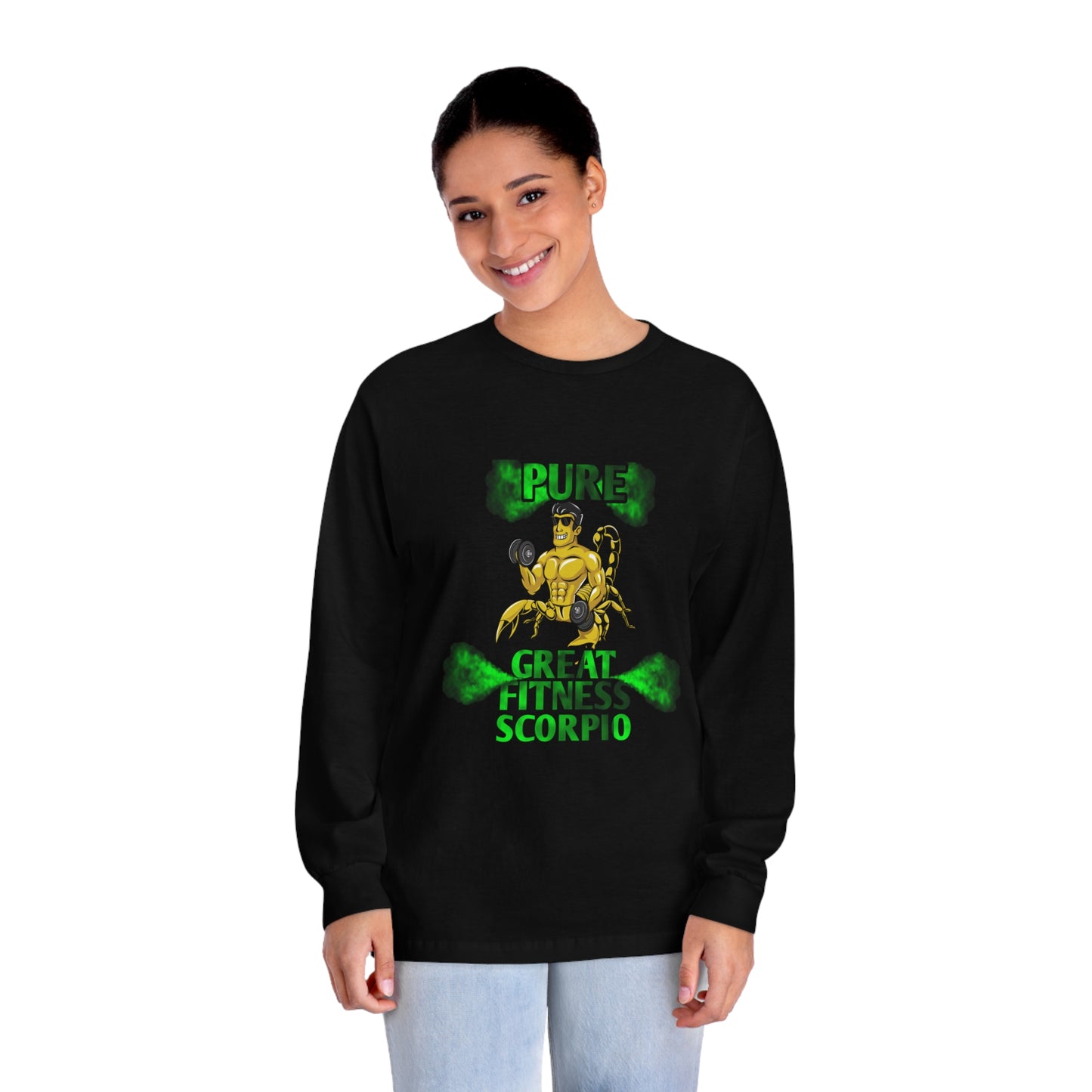 Unisex Classic Long Sleeve T-Shirt Male Scorpio