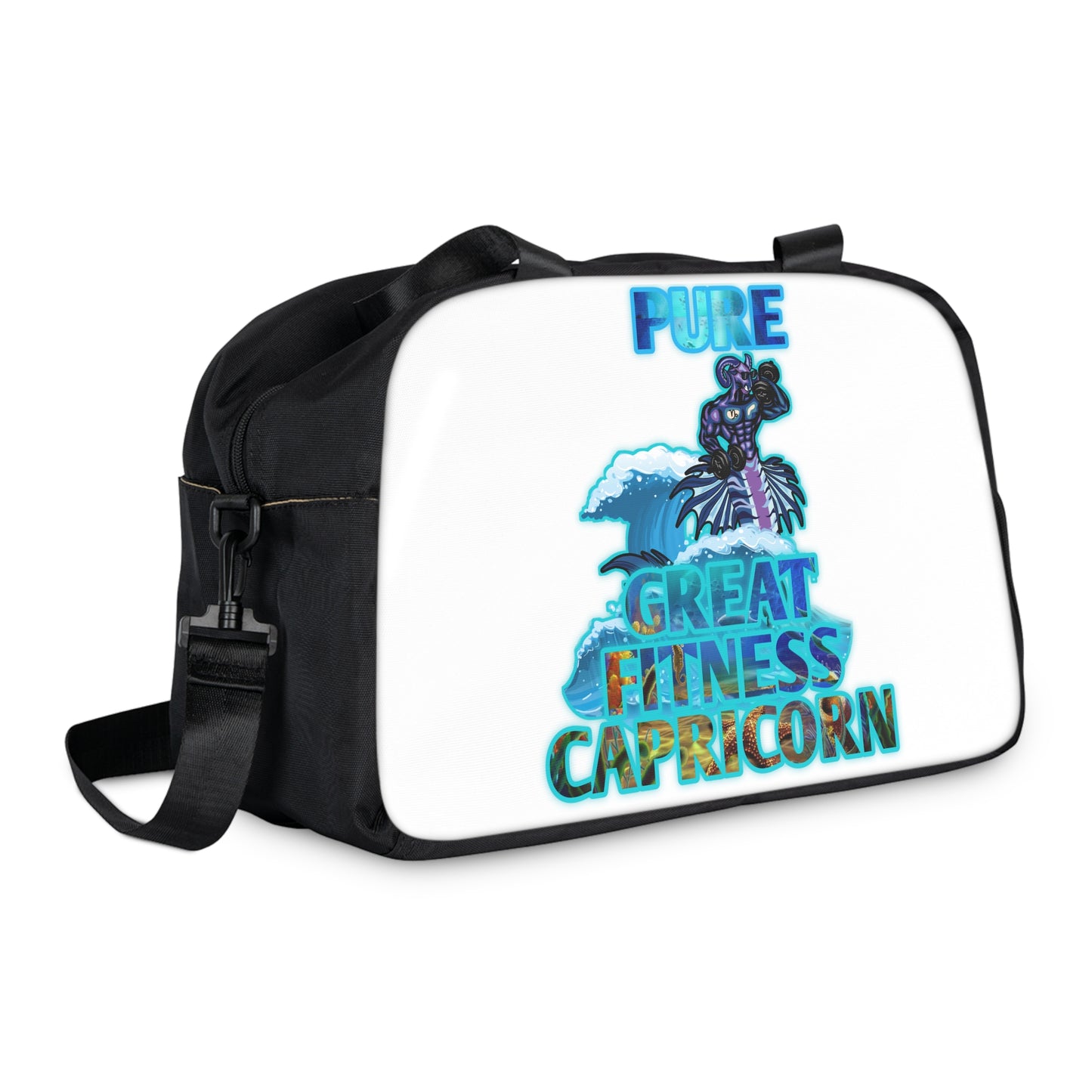 Fitness Handbag White Capricorn