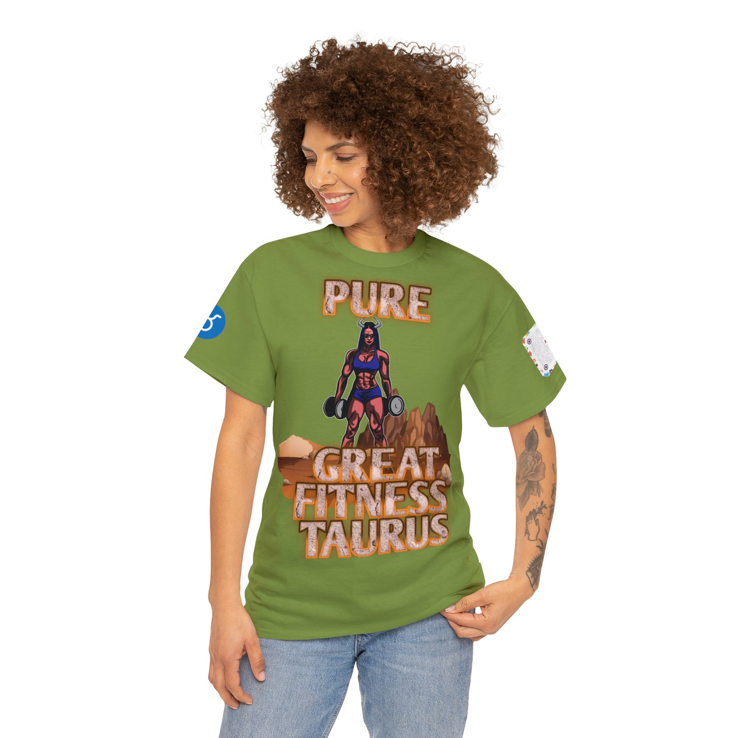 Unisex Heavy Cotton Tee Female Taurus