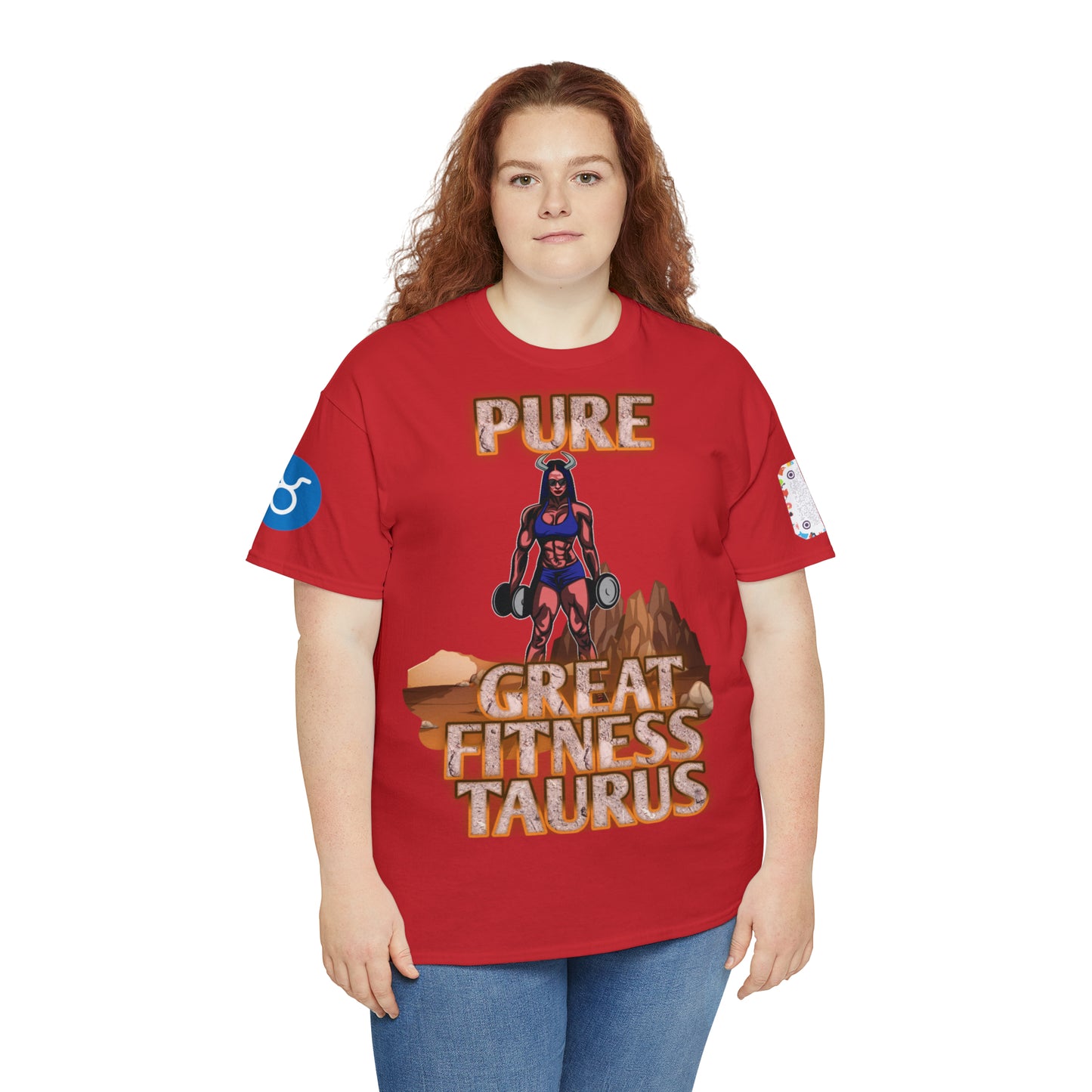 Unisex Heavy Cotton Tee Female Taurus