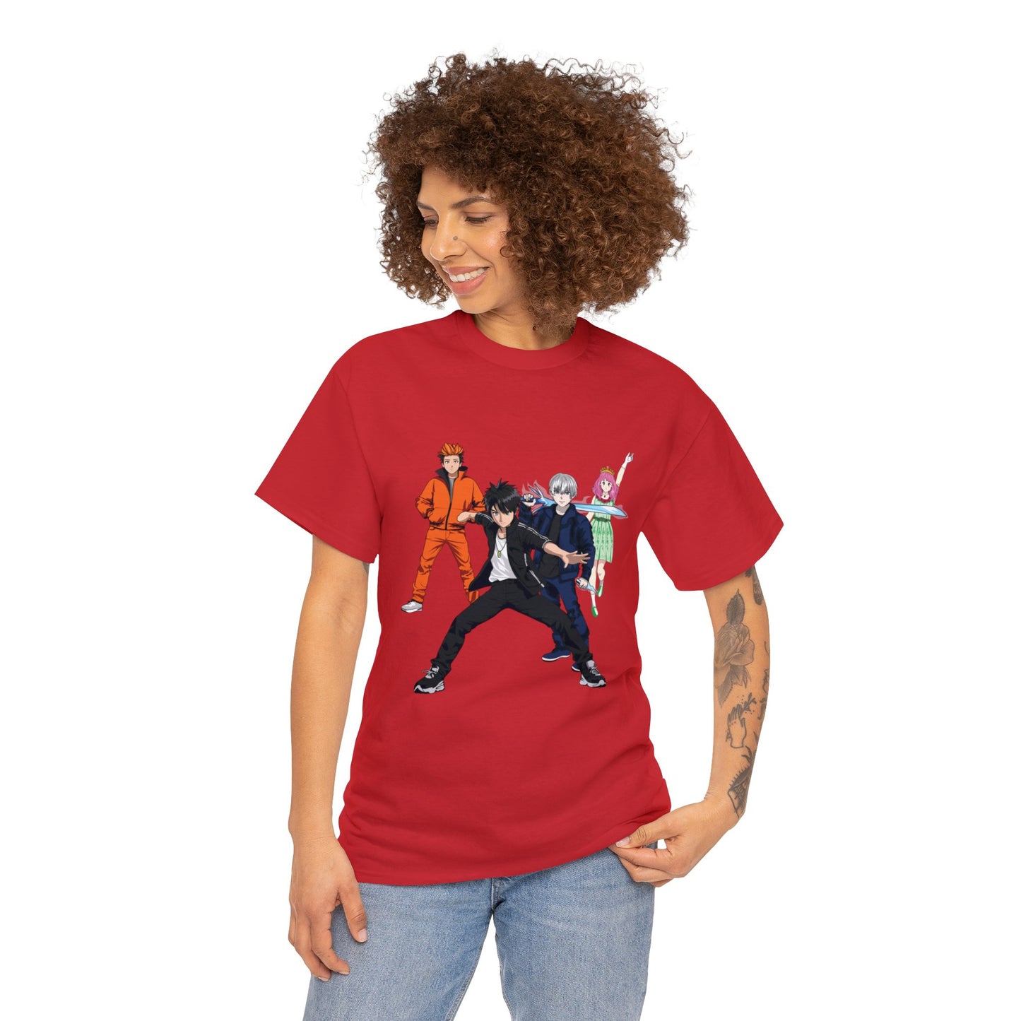 Anime Unisex Heavy Cotton Tee